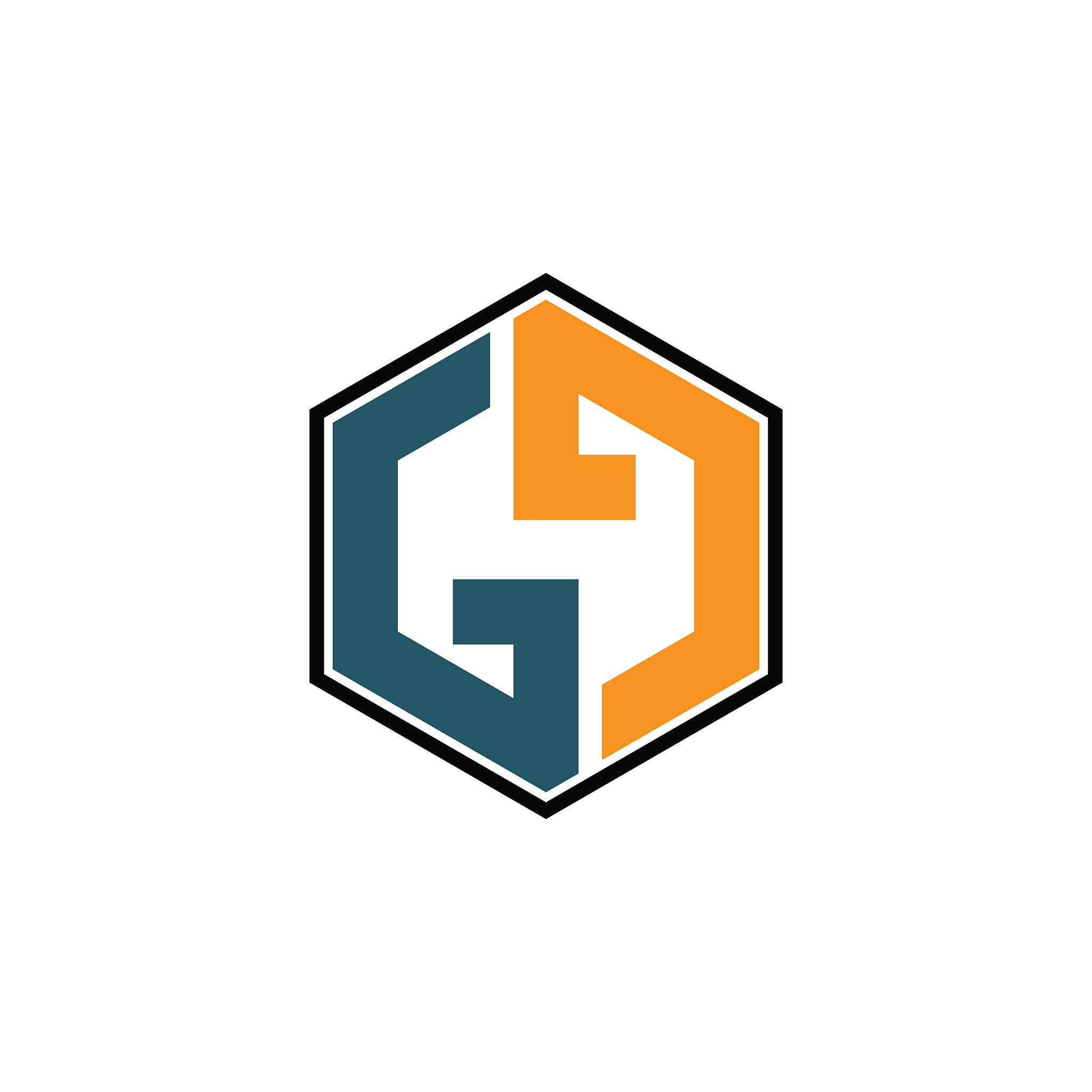 initial letter gg or g logo design template