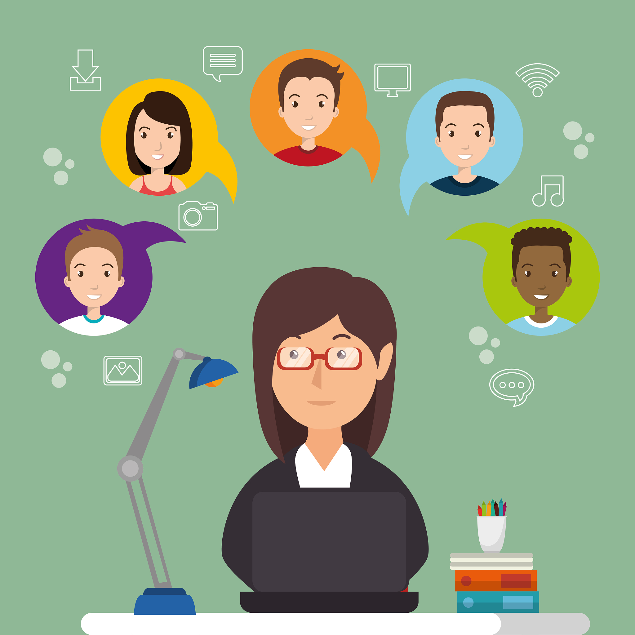 如何自然地融入陌生社交群聊：高中生小七的口语化聊天技巧