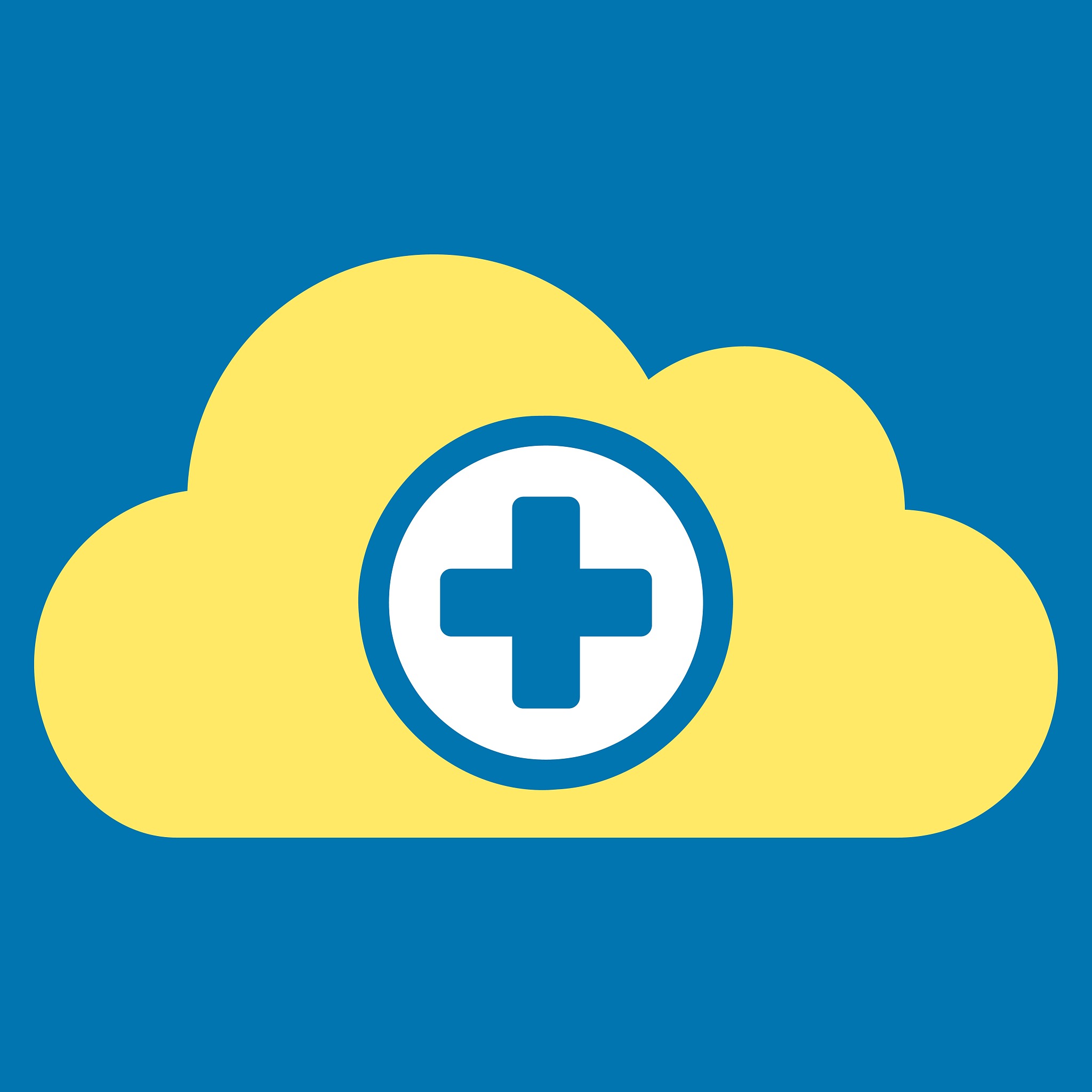 health care cloud icon