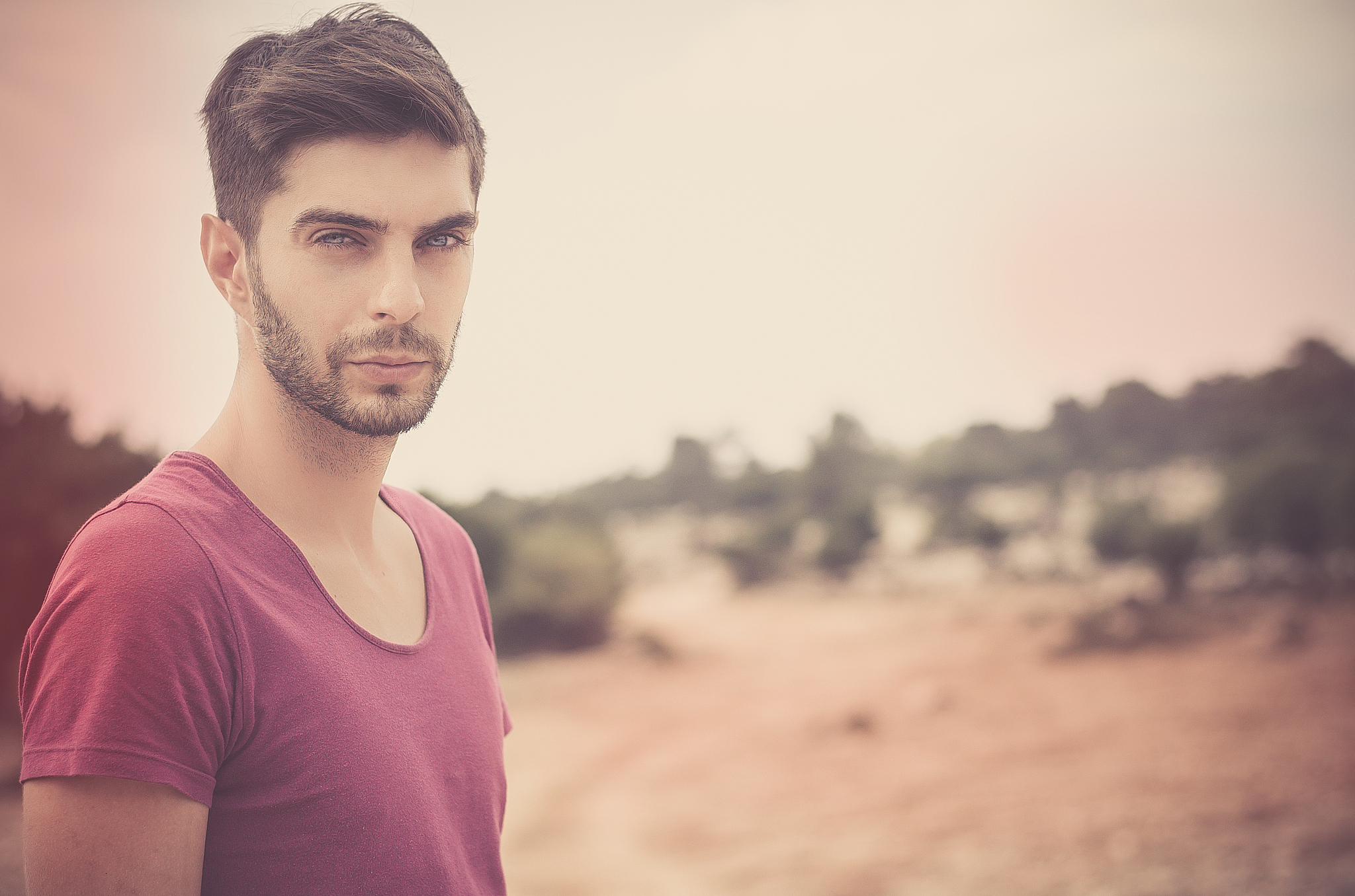 bright eyes good looking man