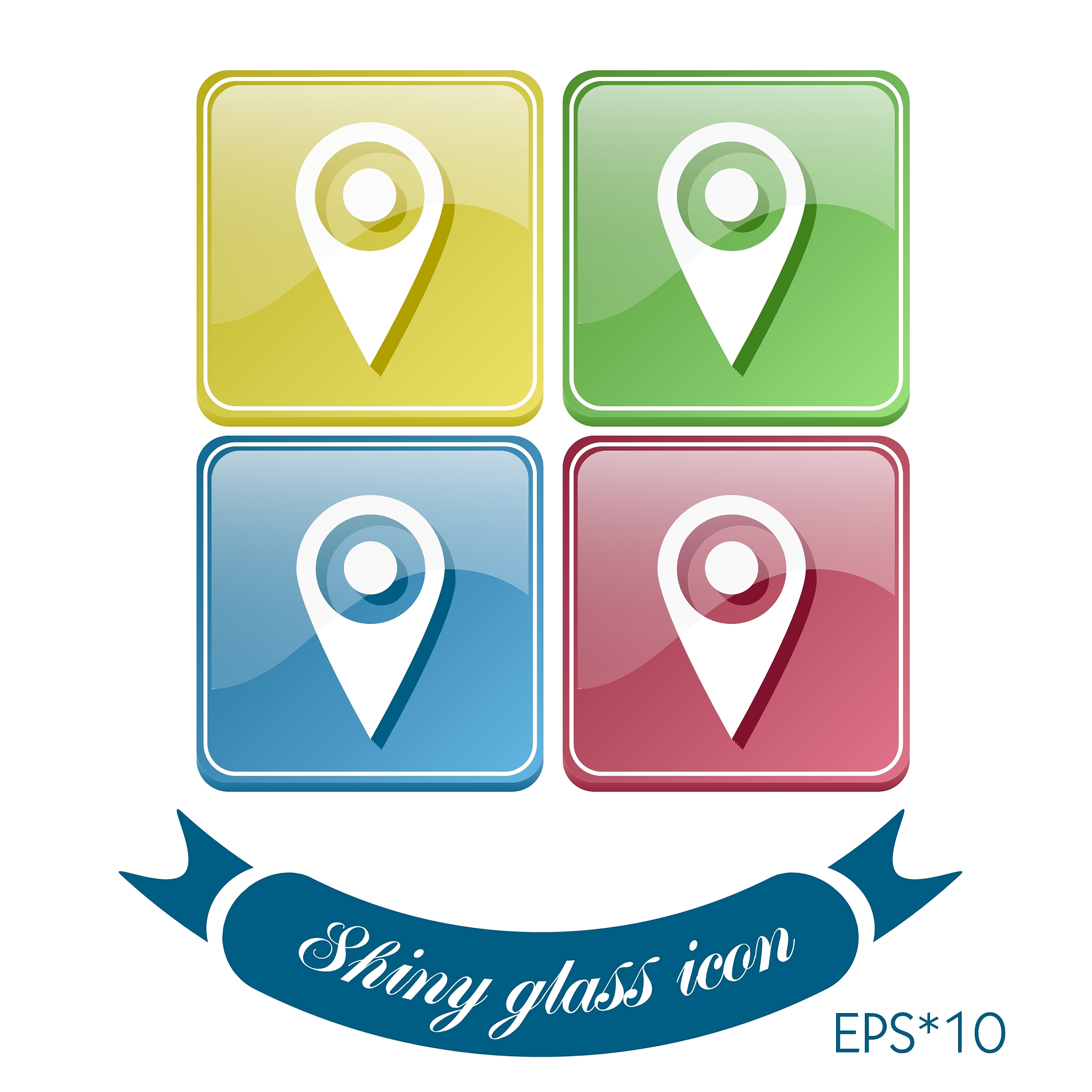 pin location on the map