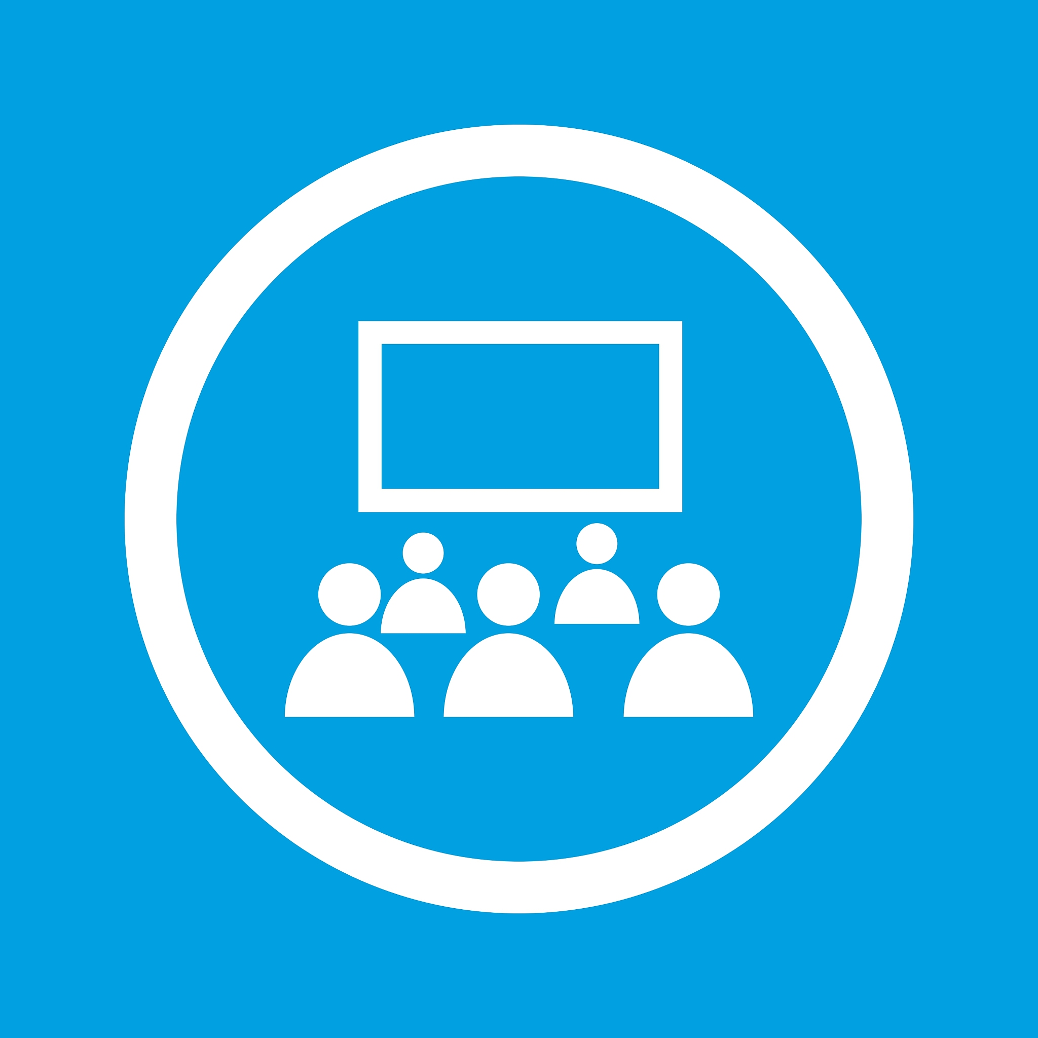 audience sign icon