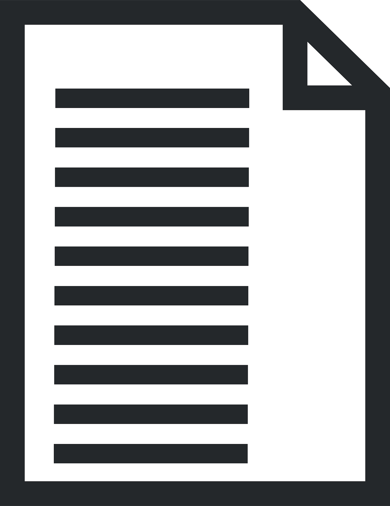 lined paper document