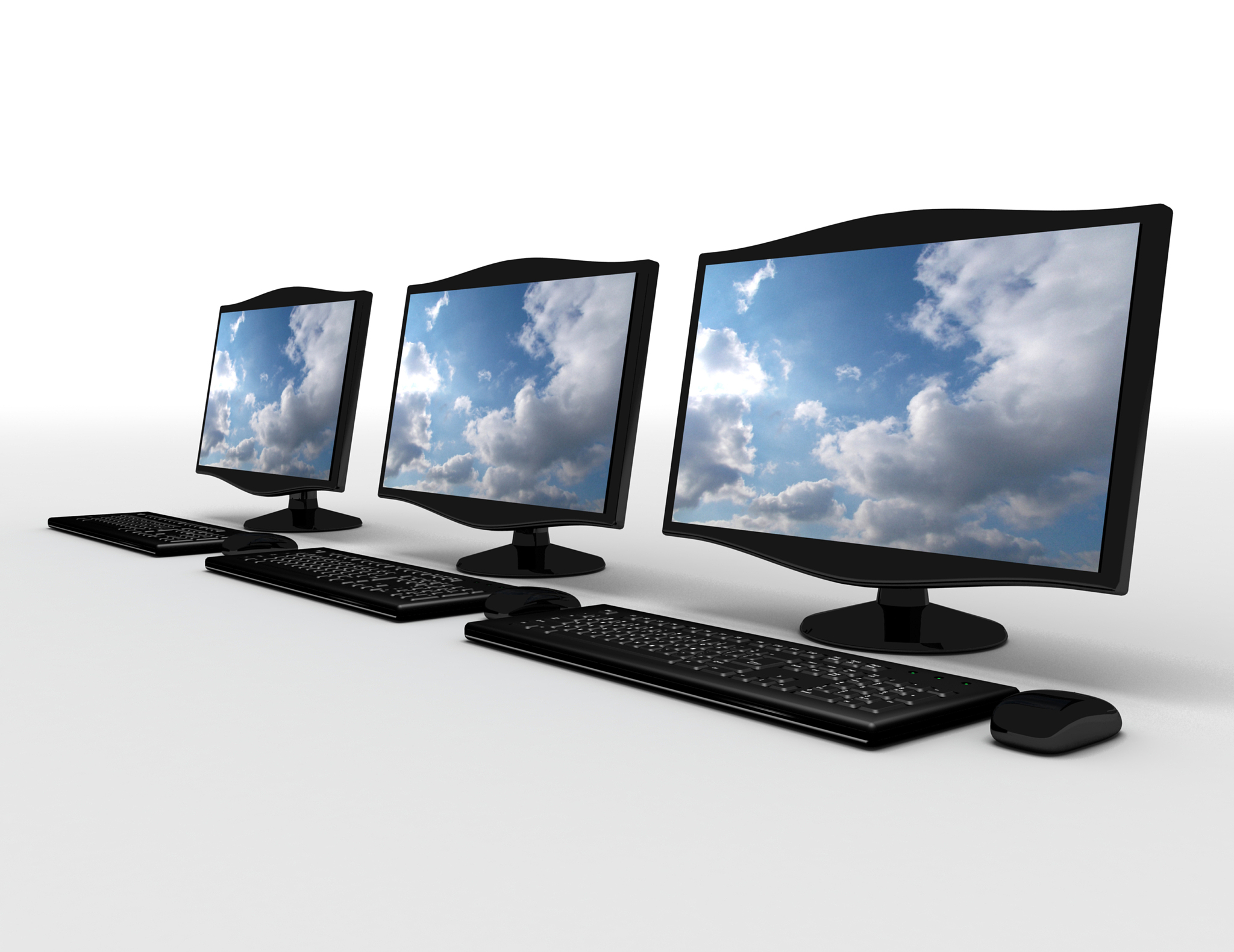 3d internet concept