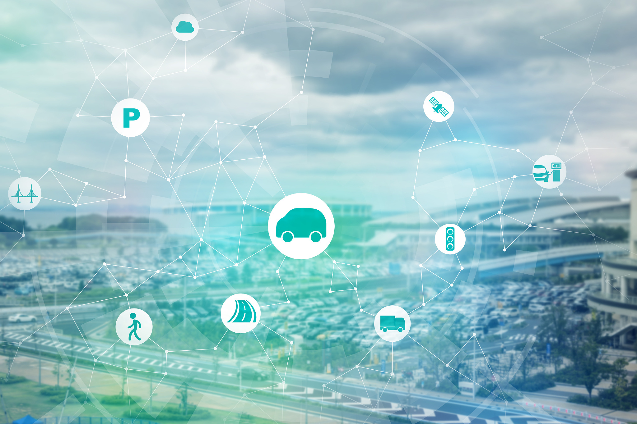 modern transportation and communication network