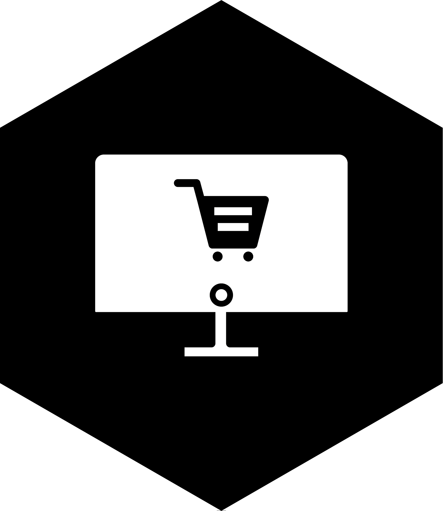 online shopping icon design
