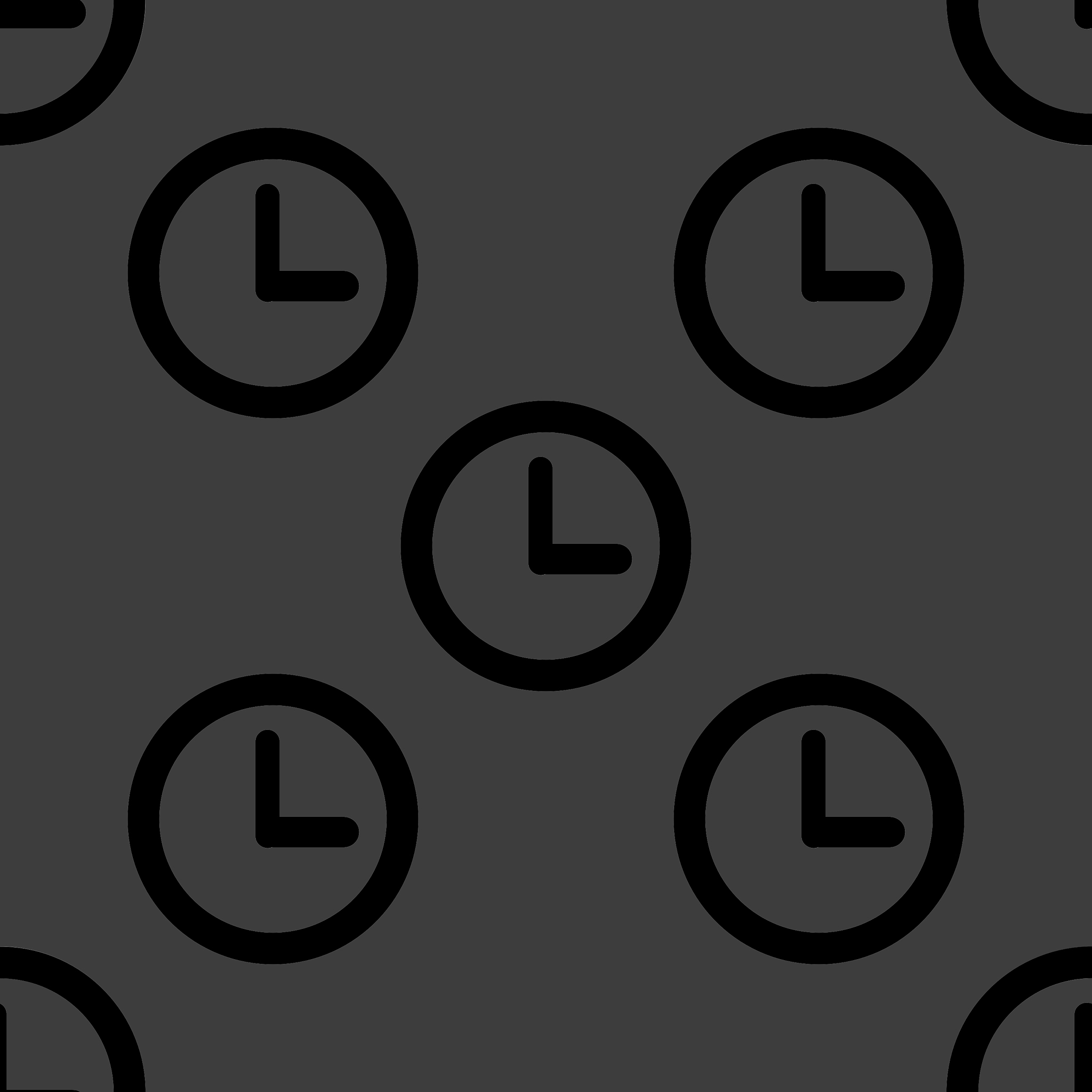 watch web icon flat design seamless pattern