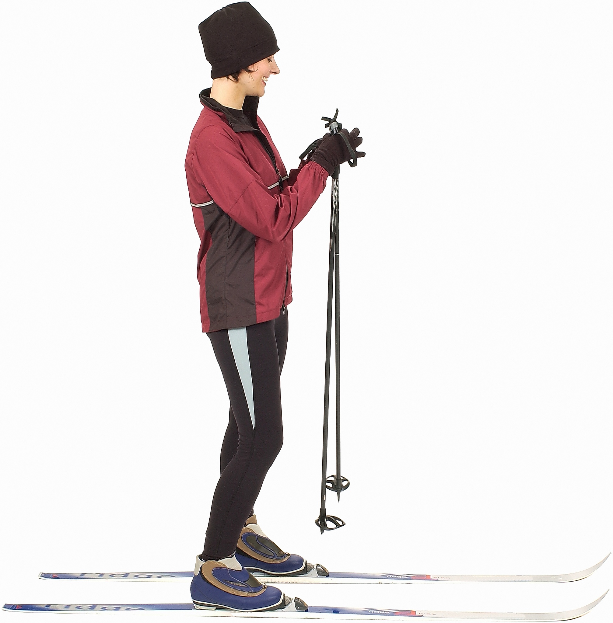 越野轮滑的自由式手杖高度需调整到什么位