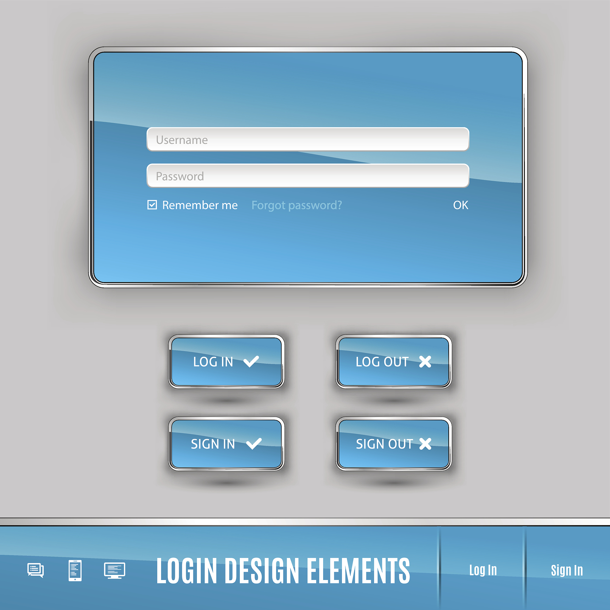 login template