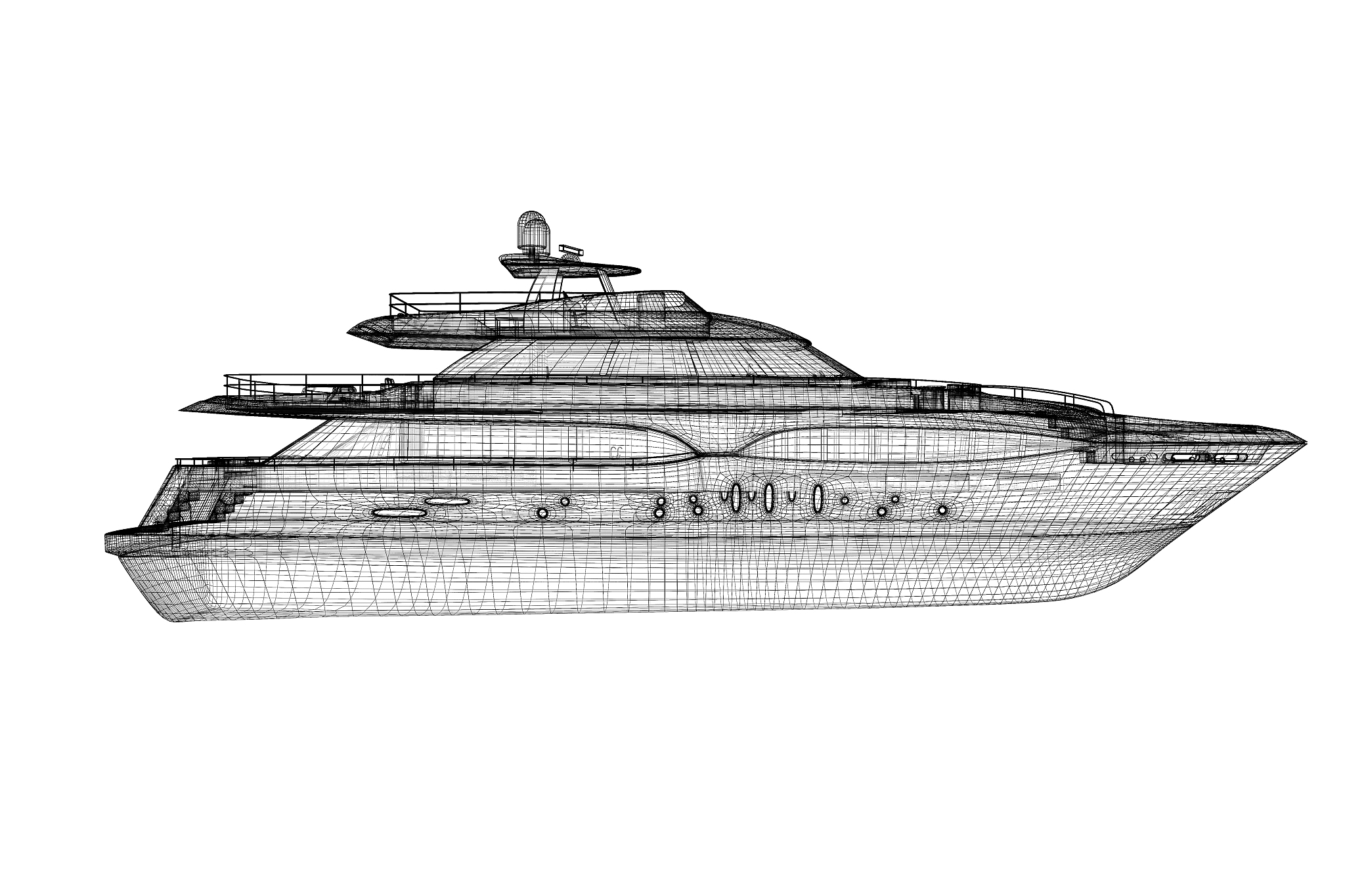 luxury motor yacht