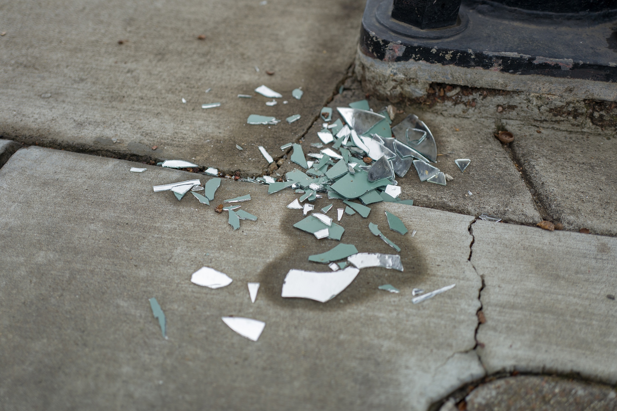 broken glass