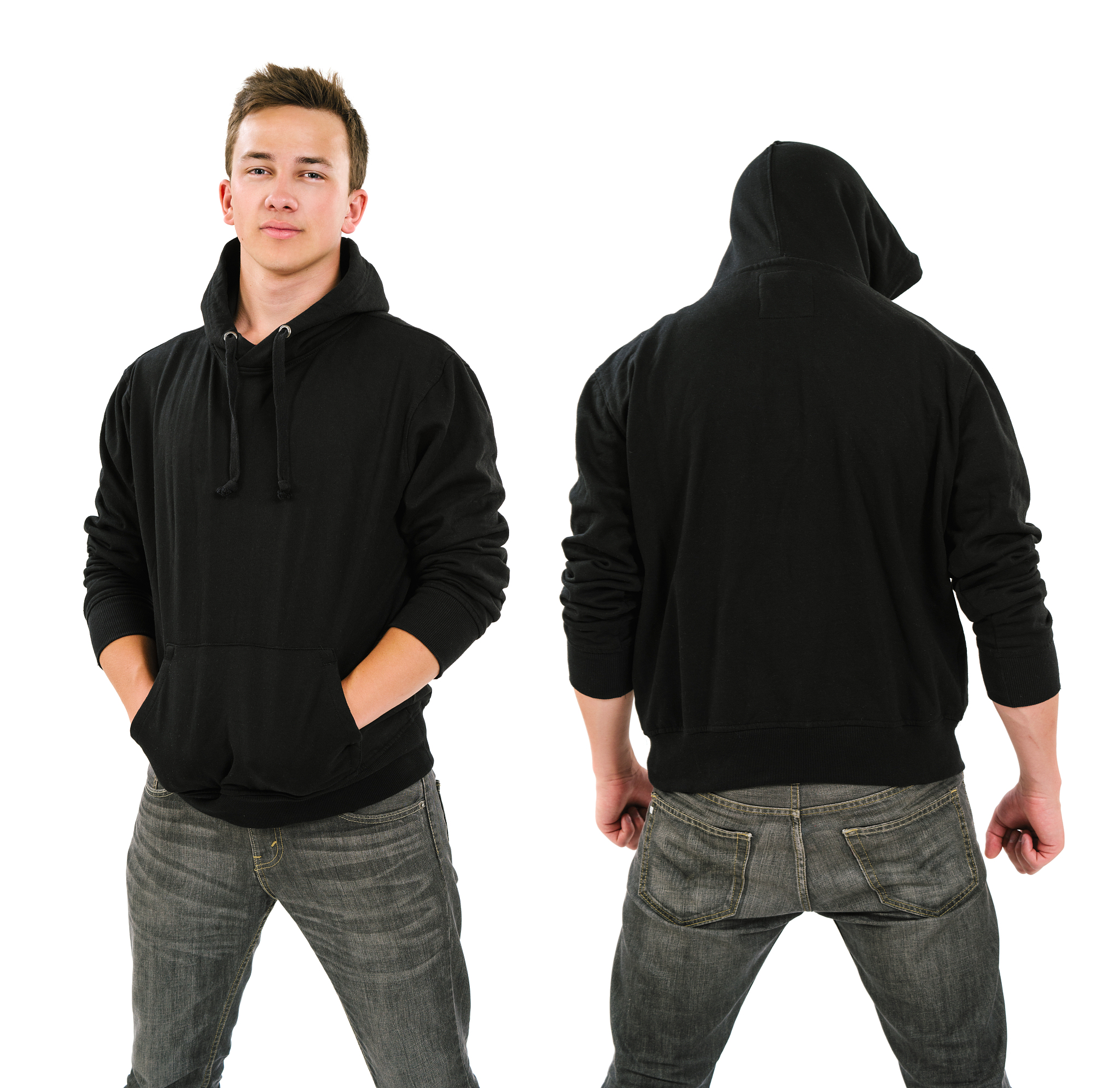 Men's Camouflage Zip Up Hoodies - Warm Fleece Lined Winter Jackets