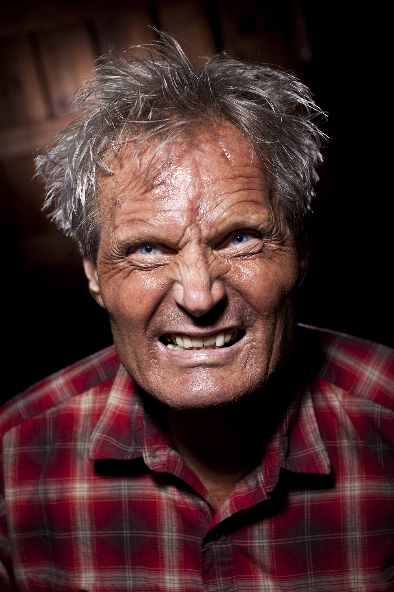 crazy older man