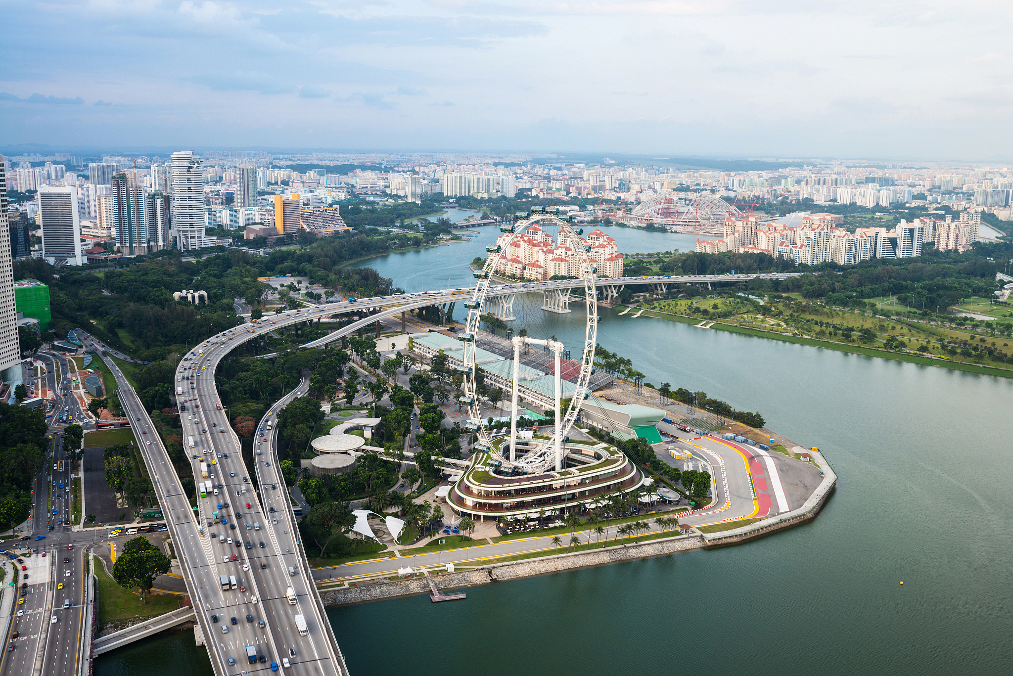 landscape of singapore