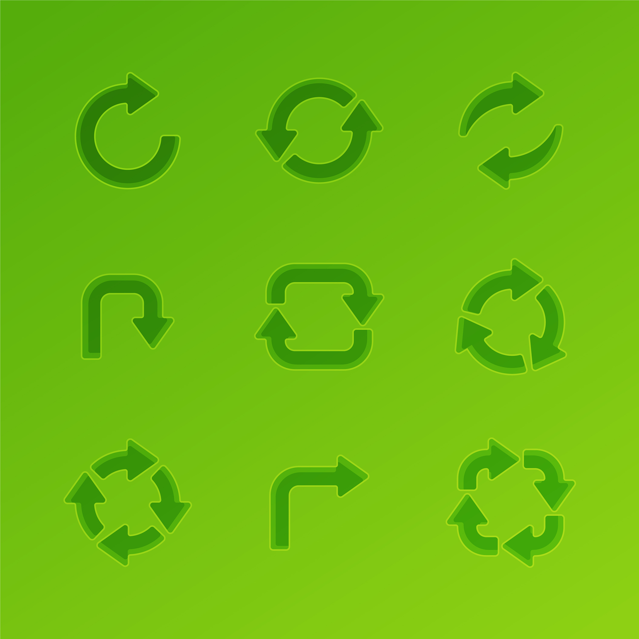 colorful website turn buttons design