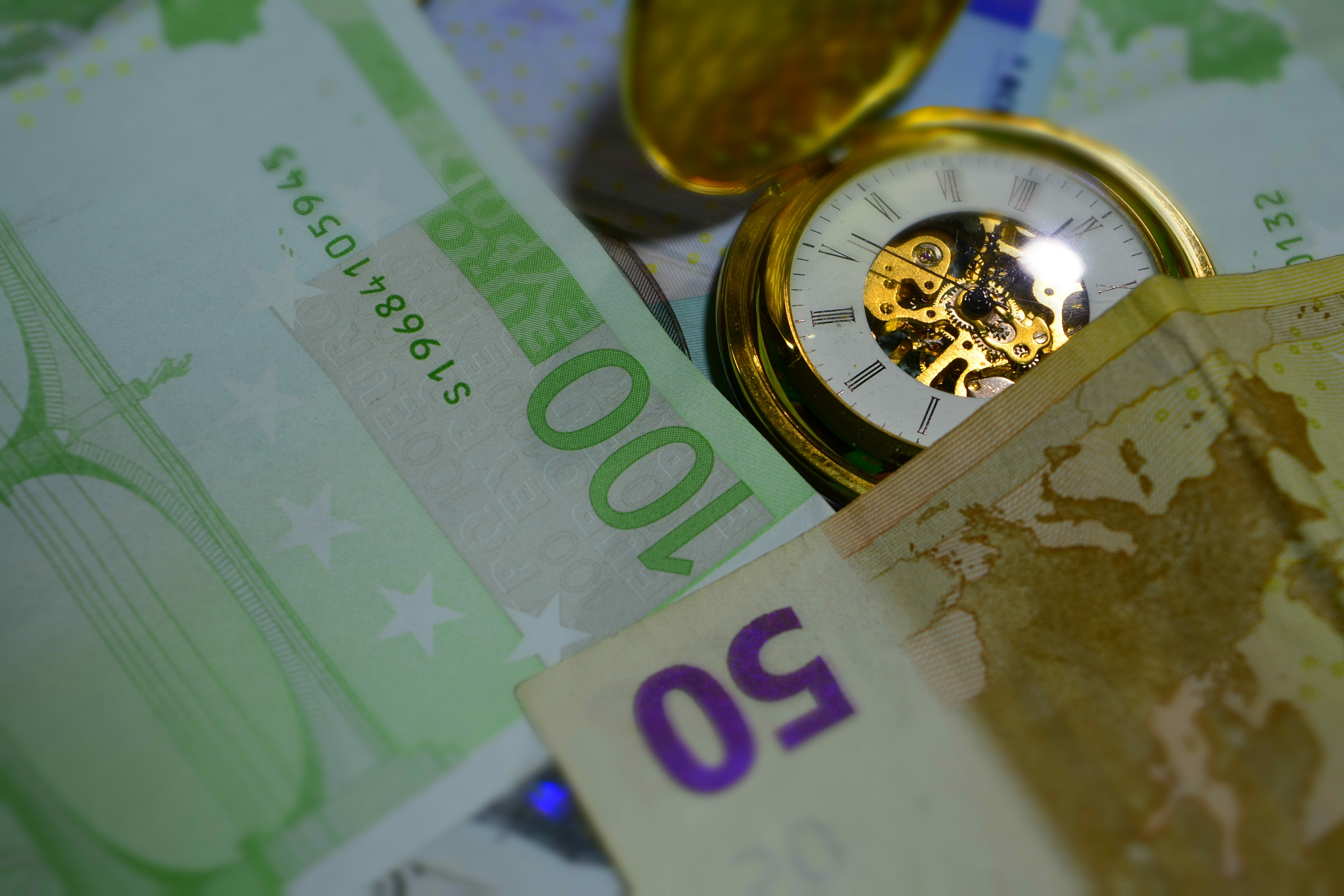 time is money, euro