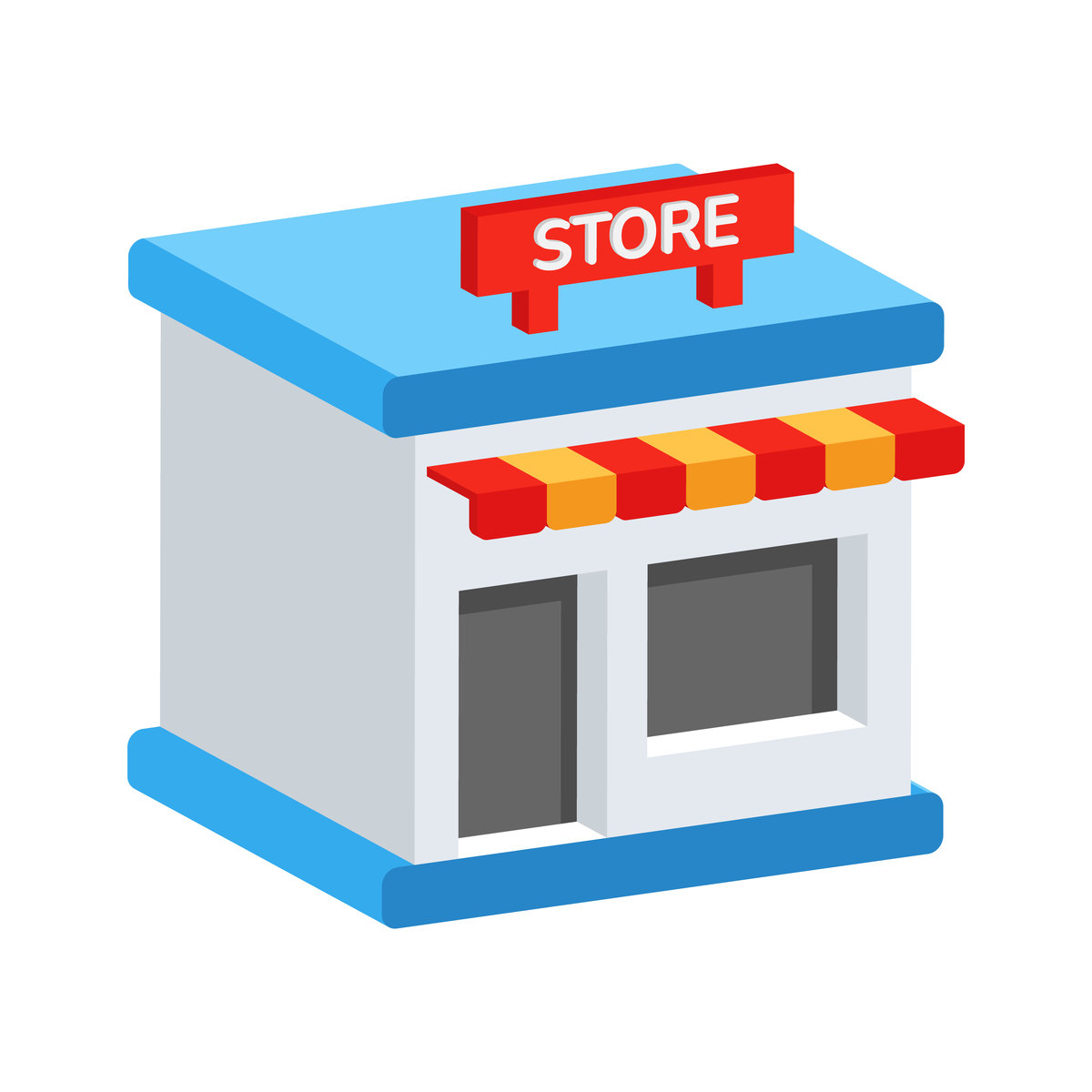 用房子 的 简笔画 当做积木店铺 的意义 用大白话说出来