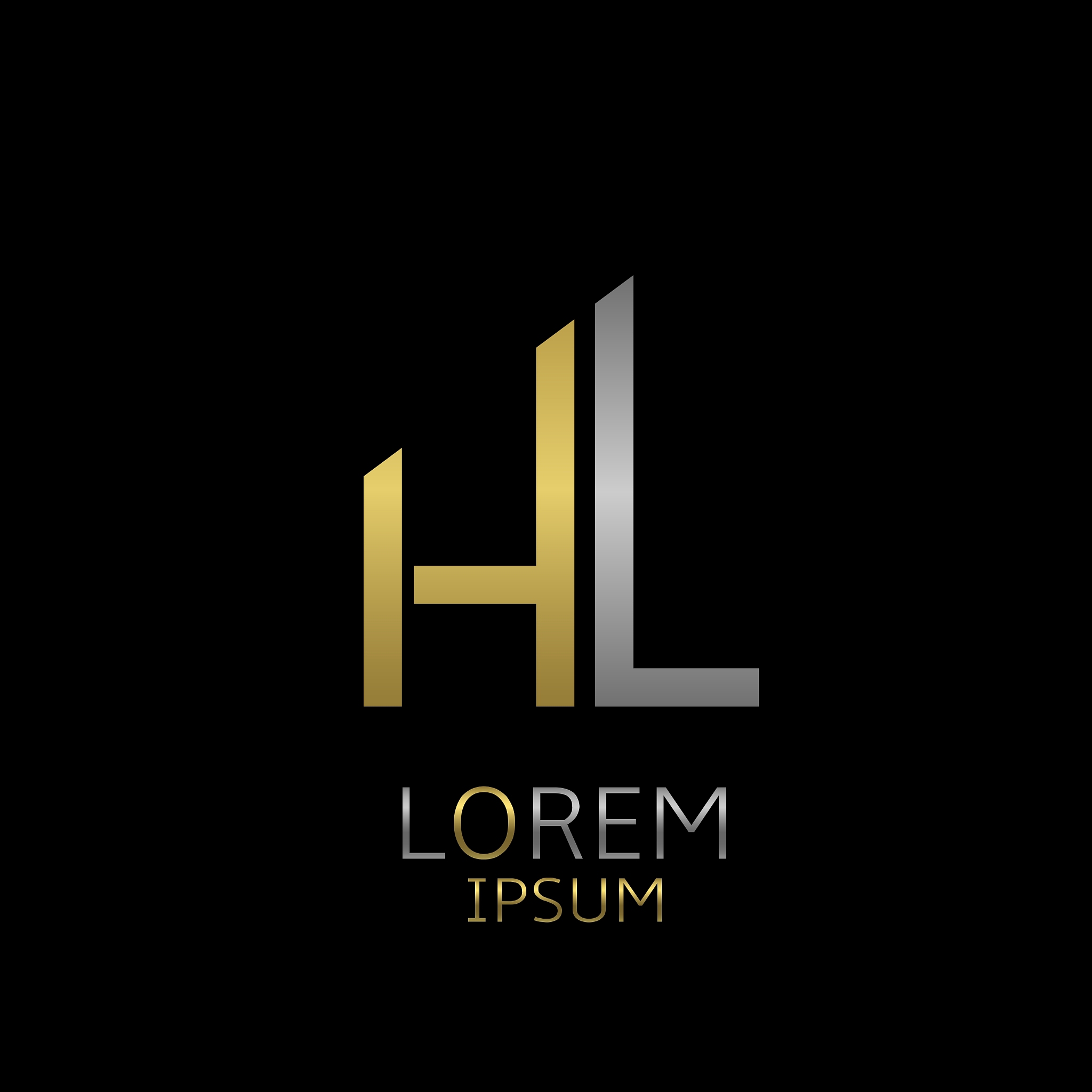 hl letters logo