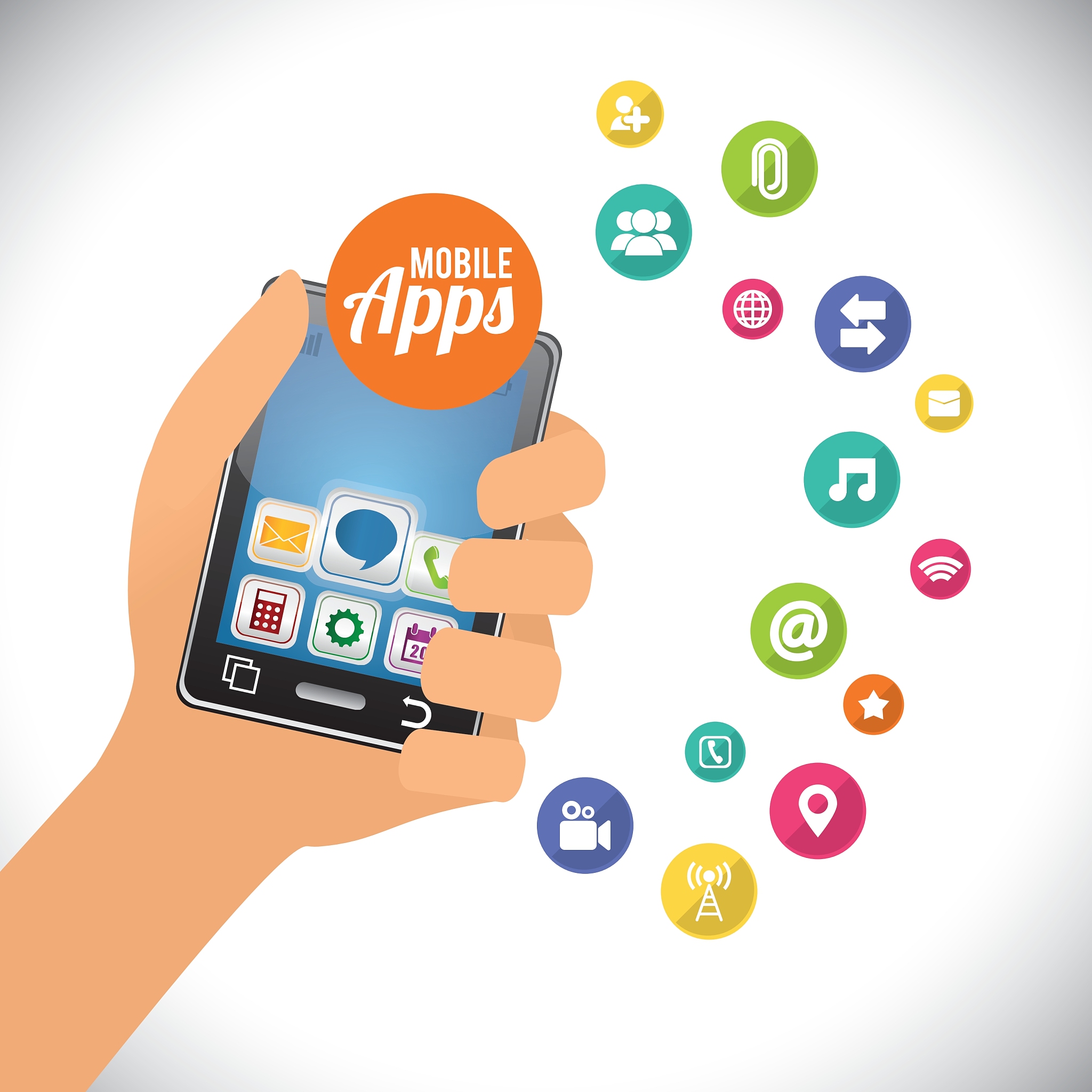 smartphone mobile apps design