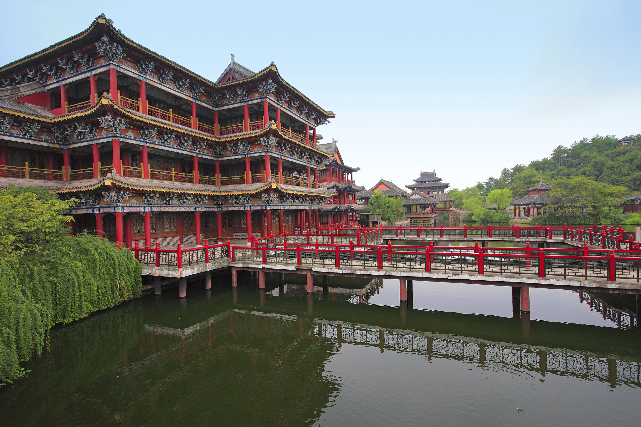 浙江横店宋代仿古建筑