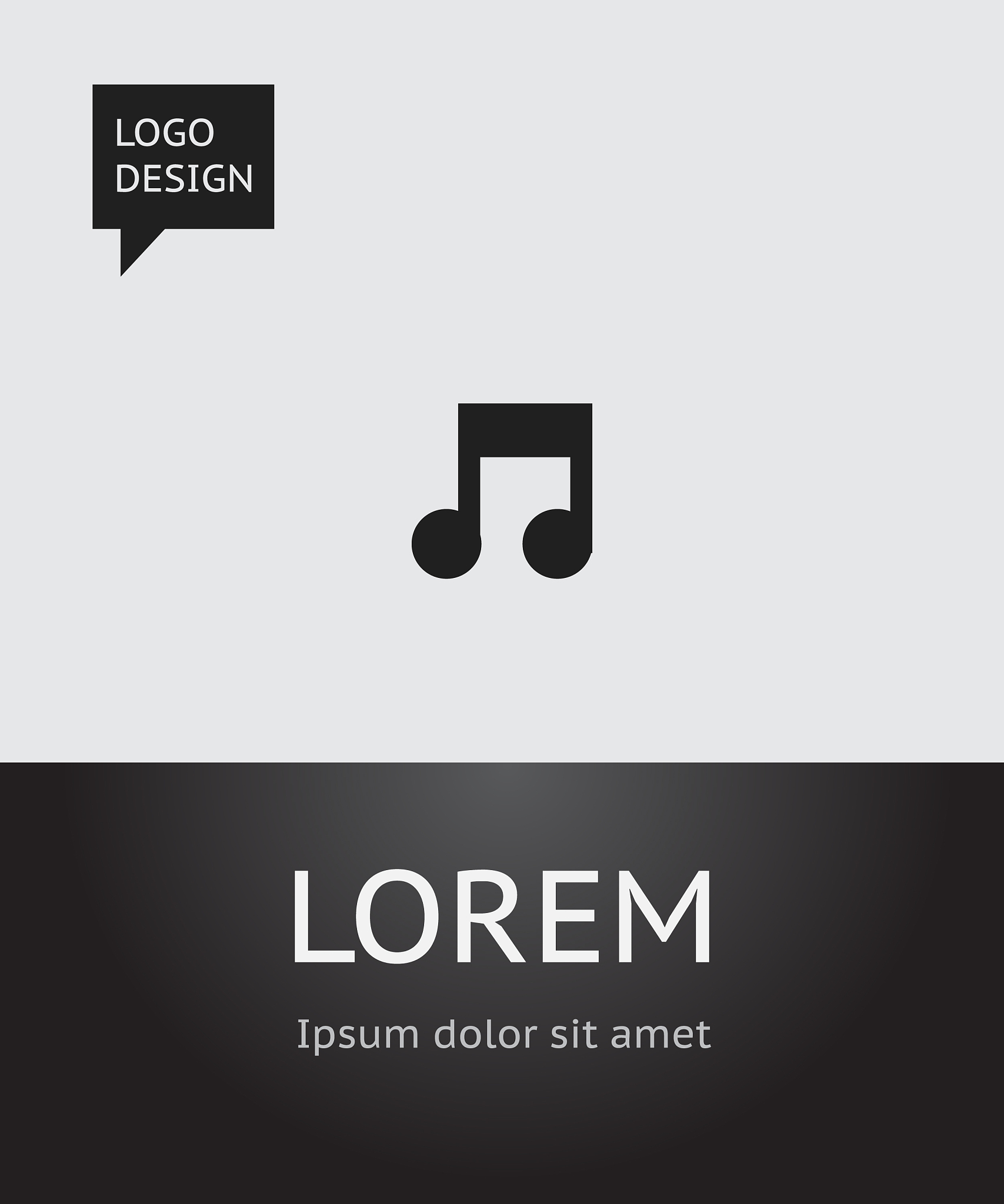 of multimedia symbol on music