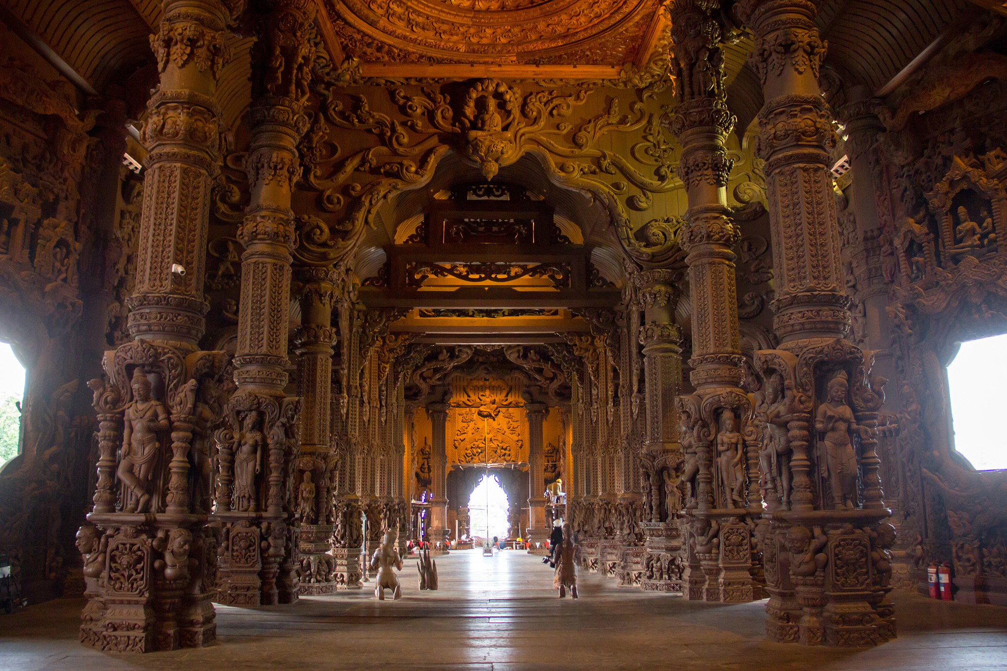 handwork wood building