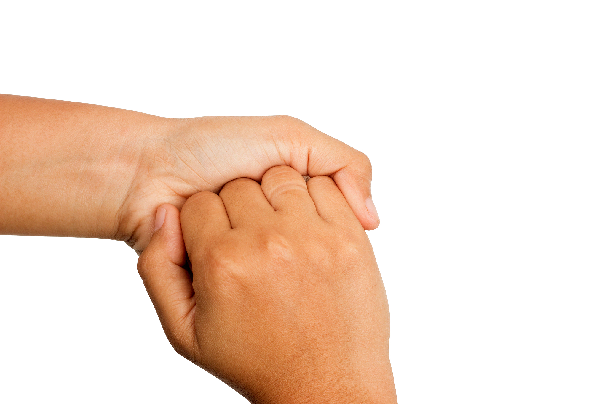 hand washing procedure, fourth step