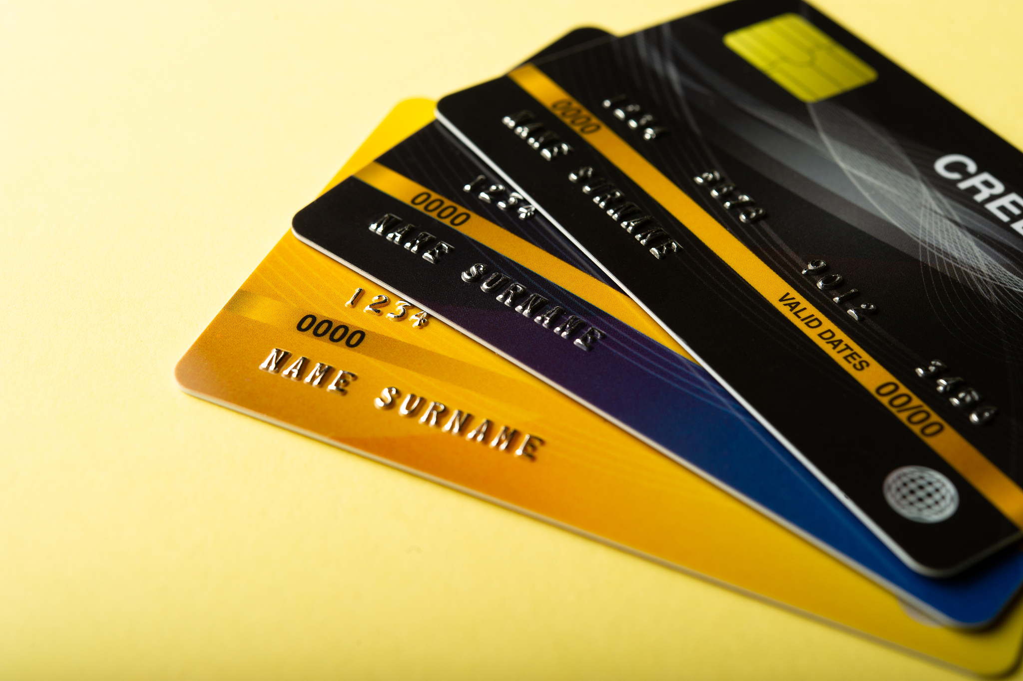 credit card, cash card, financial business card business card an