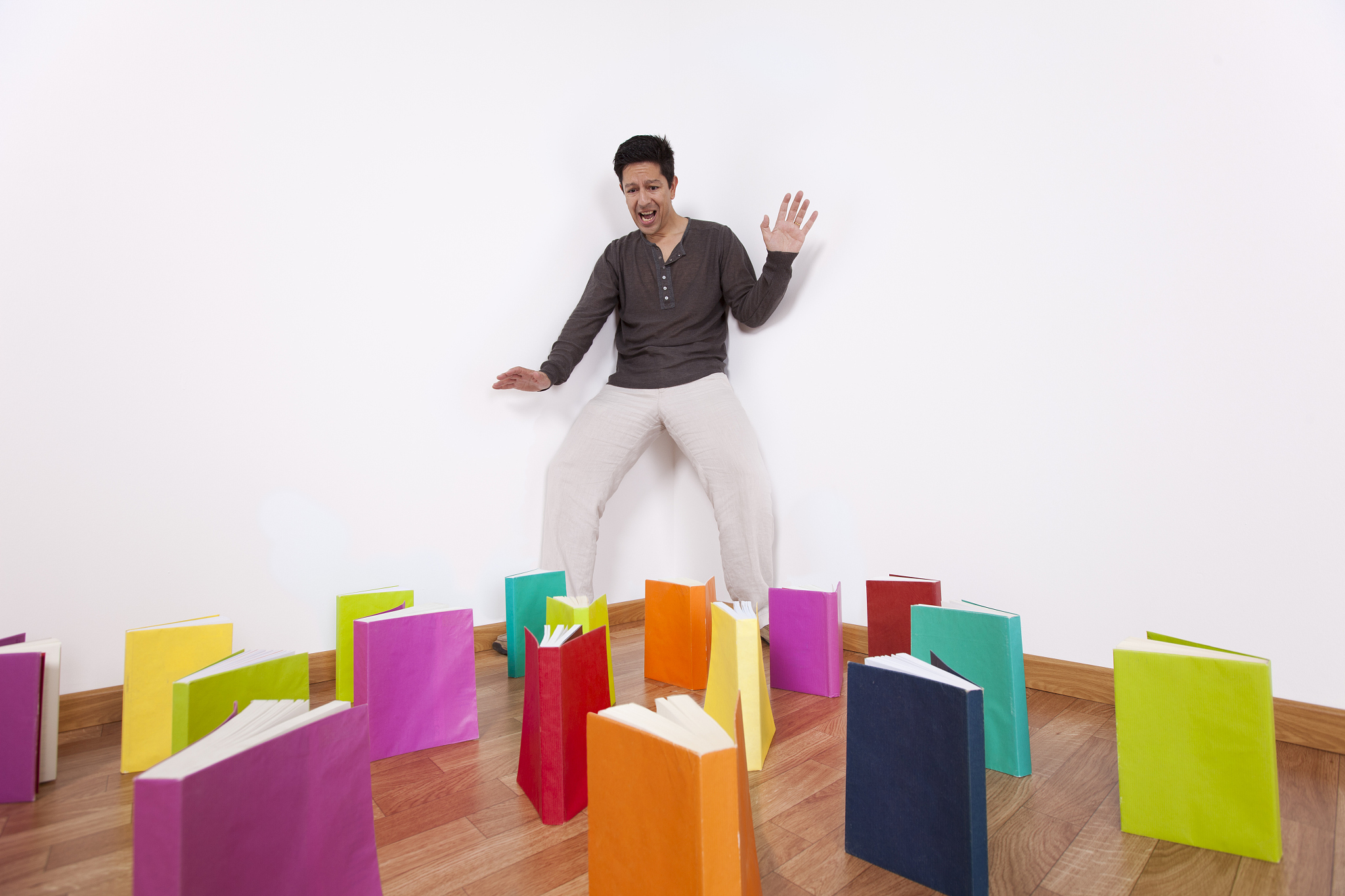 man fearing books