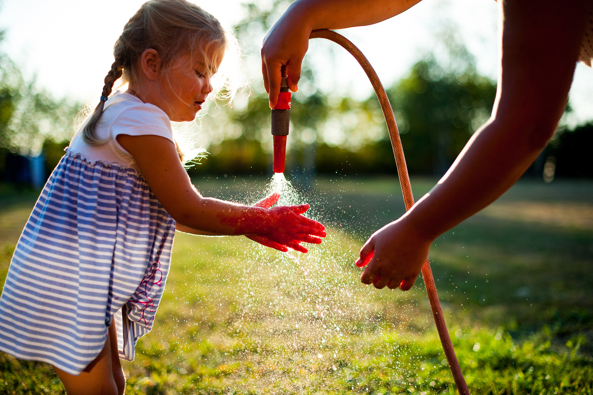 hand washing