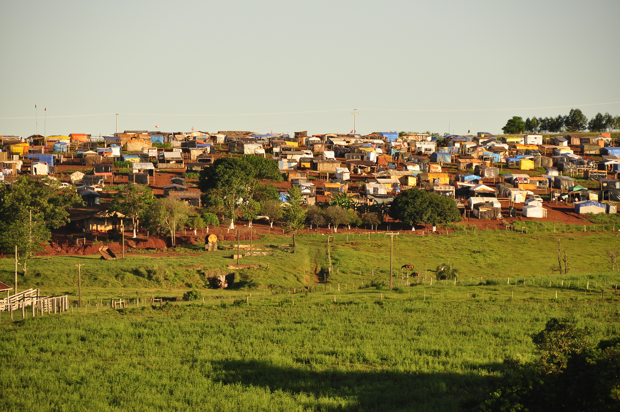 camp of landless workers