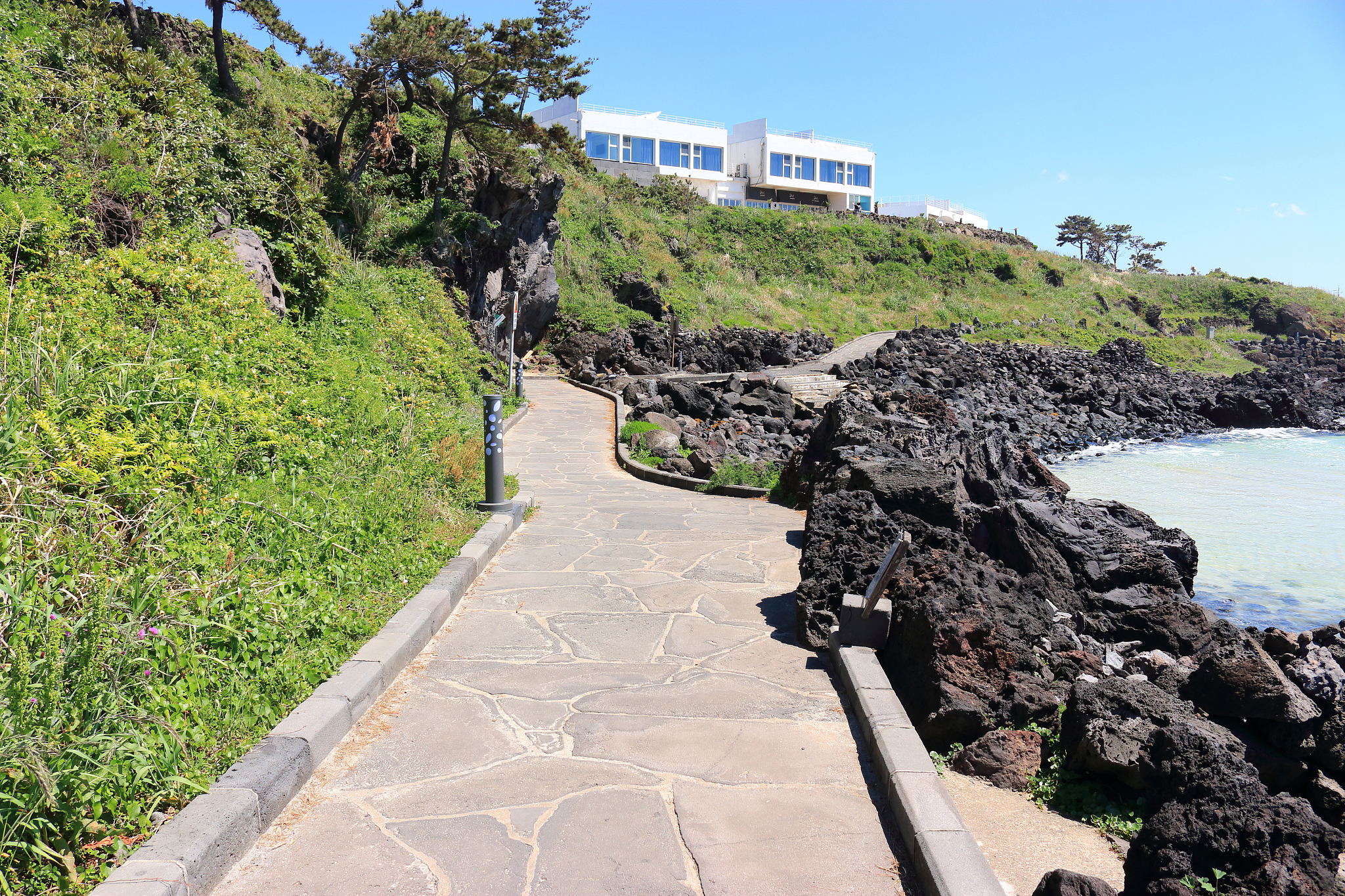 edam park promenade, coast, promenade, lava,