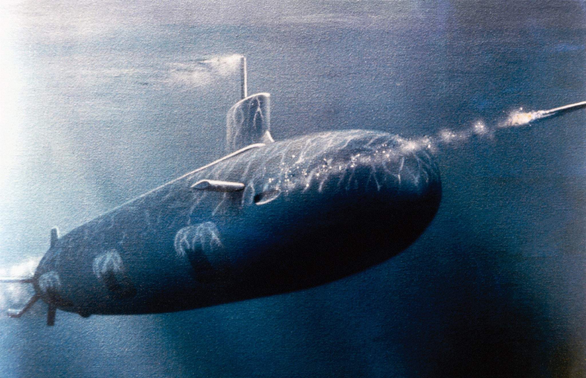 military submarine