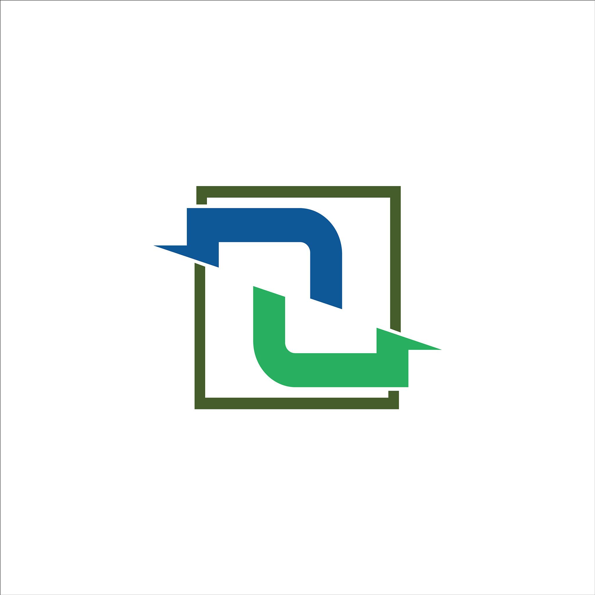 initial letter z or zz logo design template