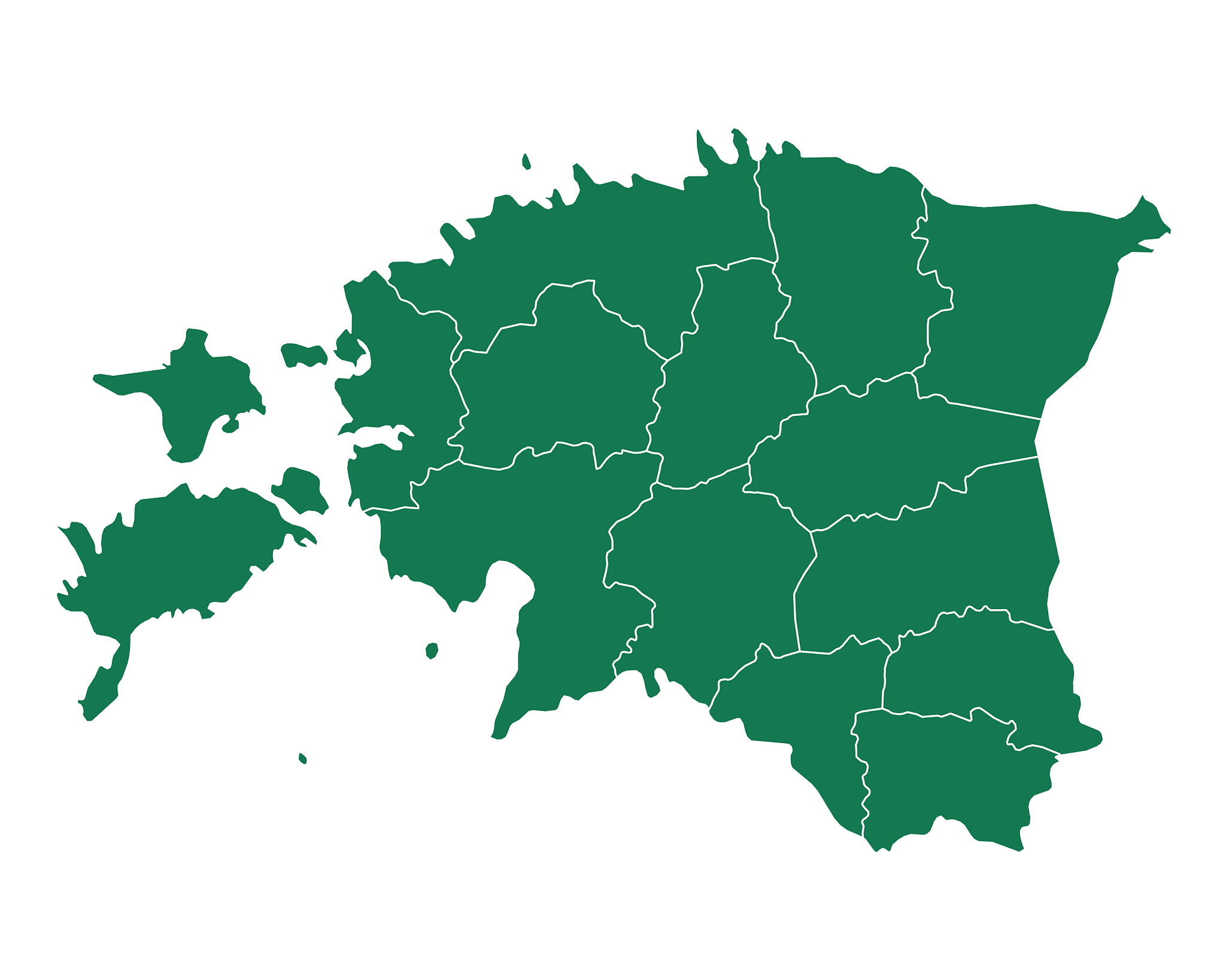 map of estonia