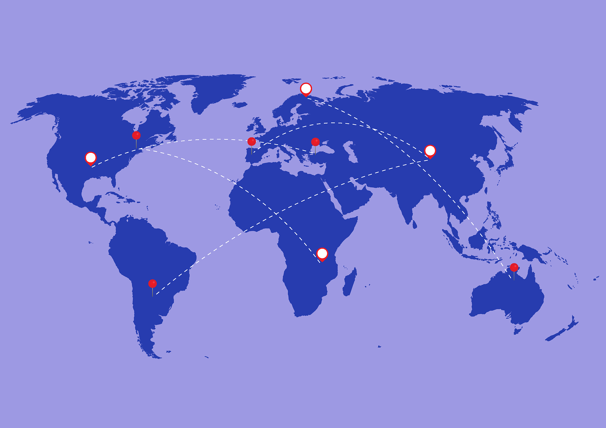 world map