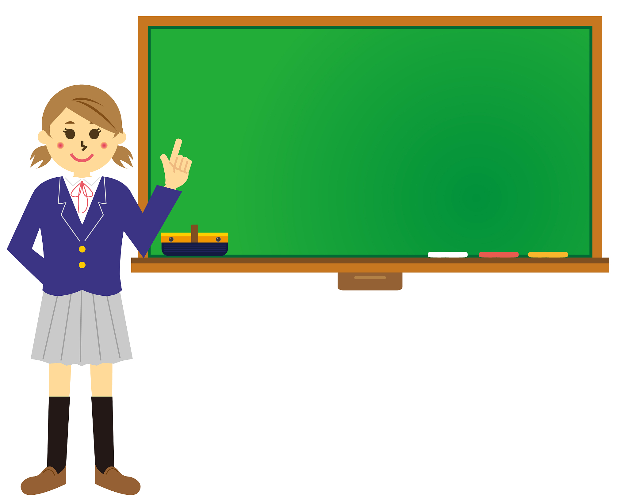 blackboard vector illustration . illustration of school classroo