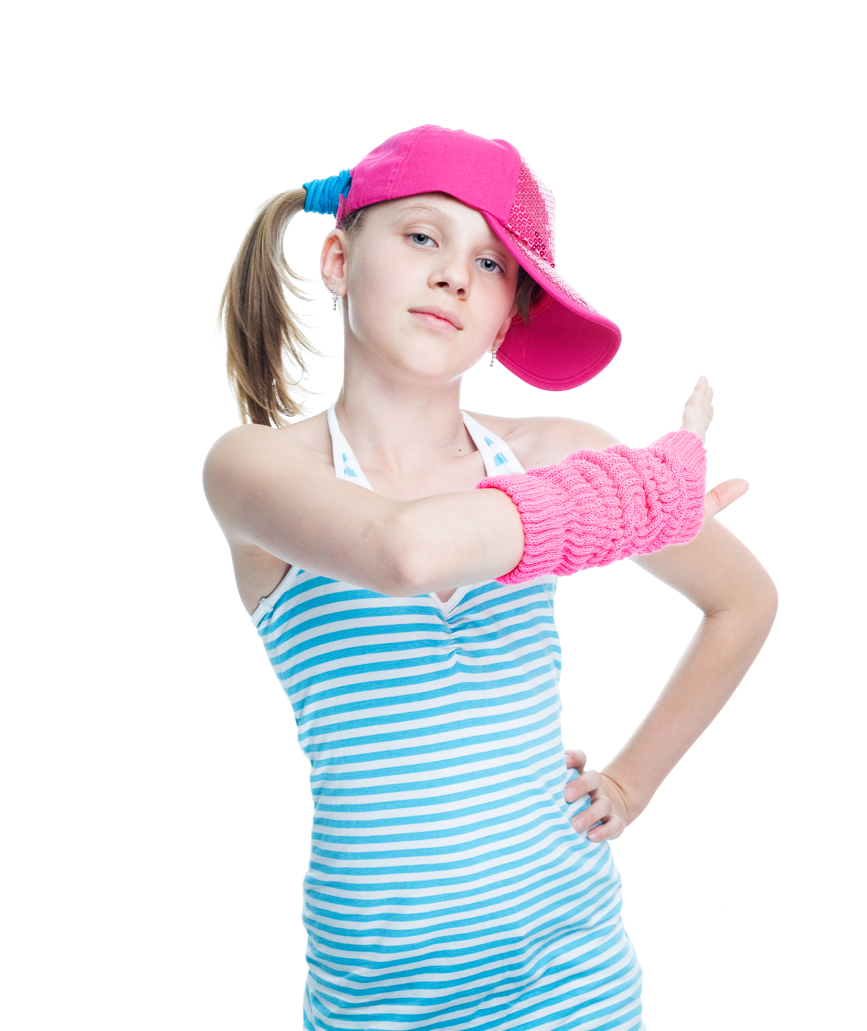 girl modeling teen fashion