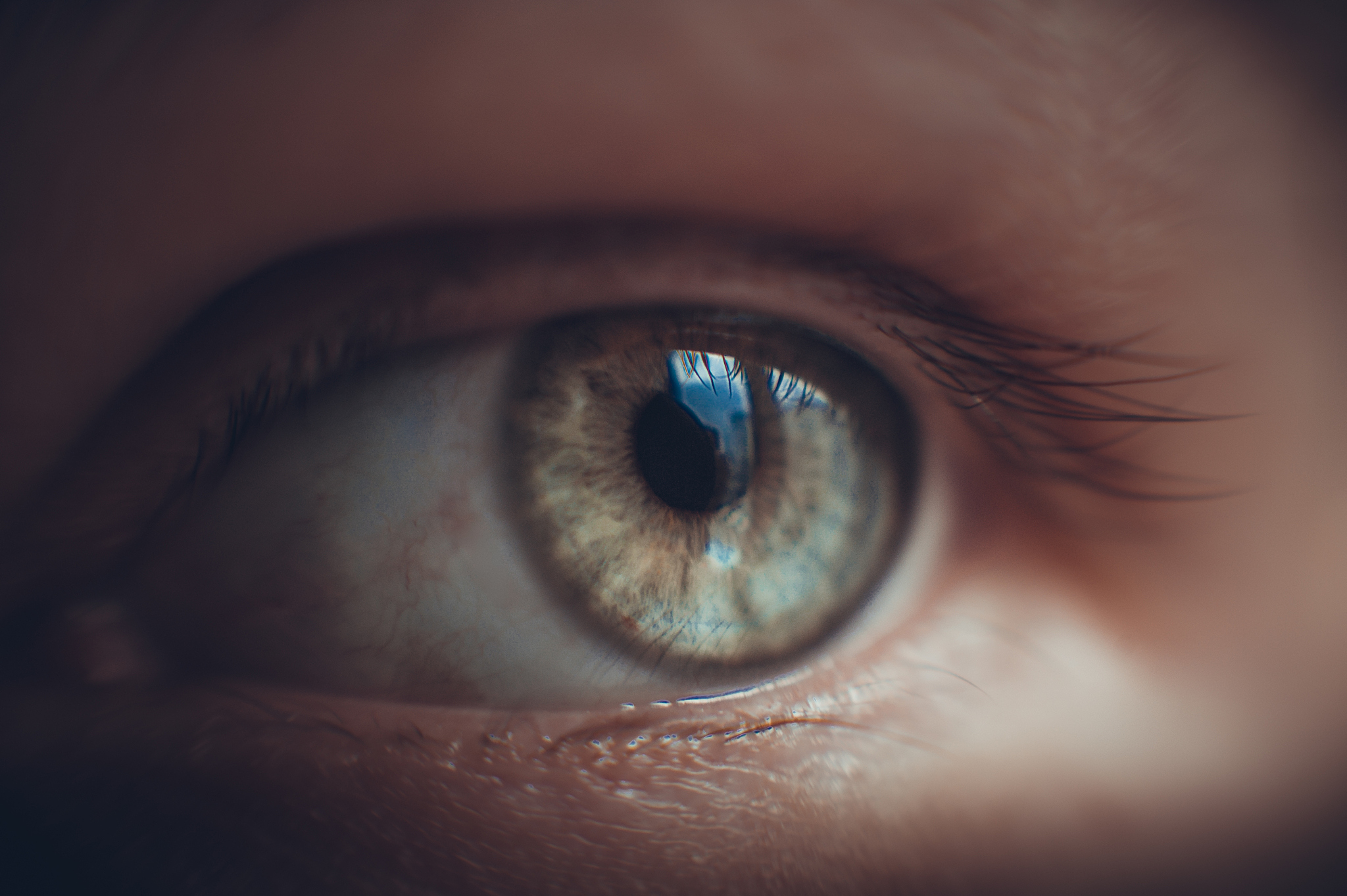 eye girl closeup