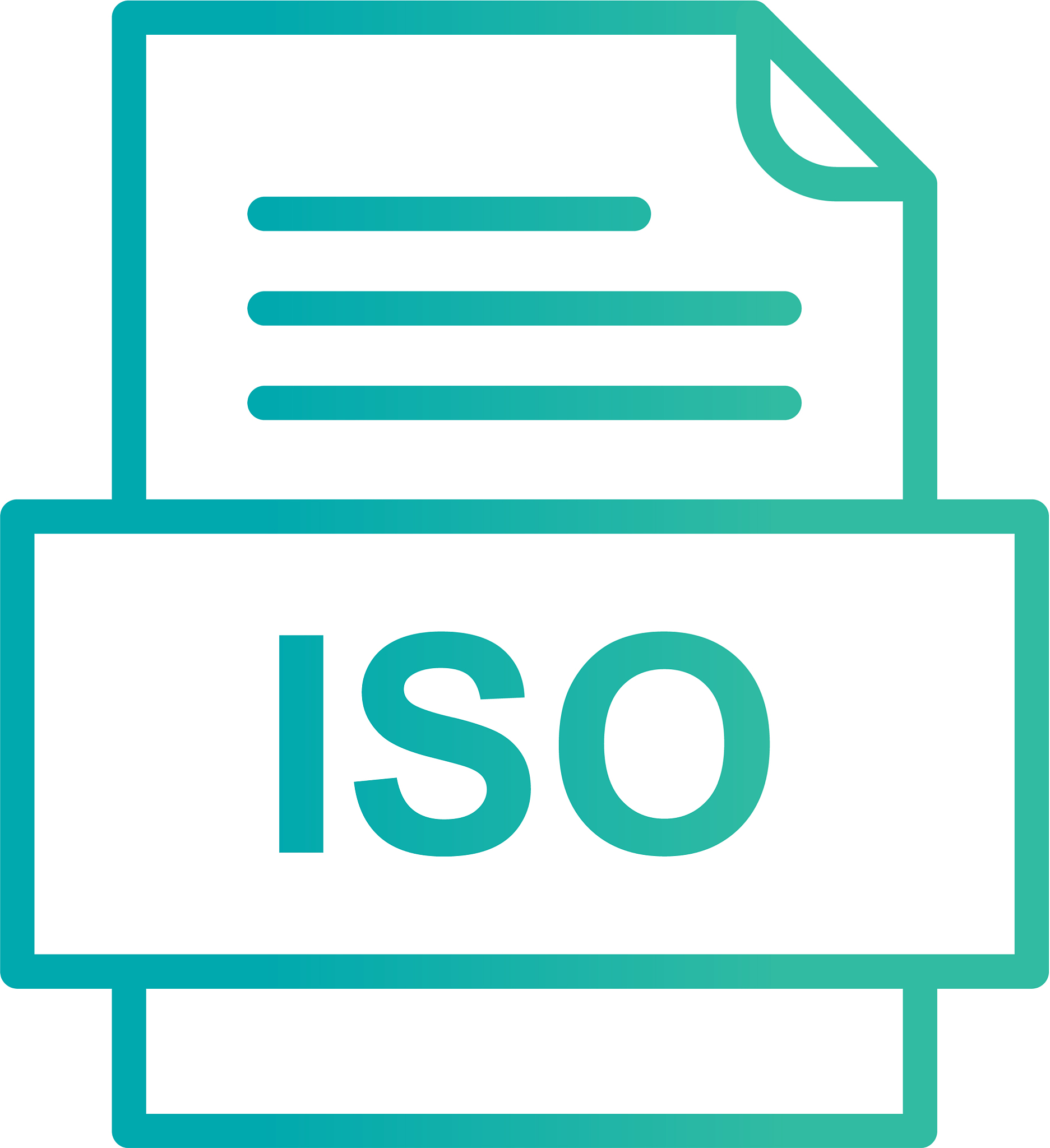 iso file document icon