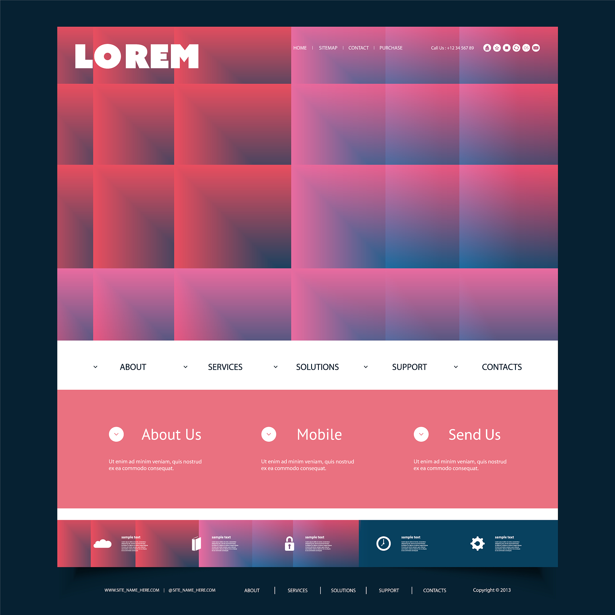 微信小程序：实现点击全部Tab按钮显示两列网格布局页面