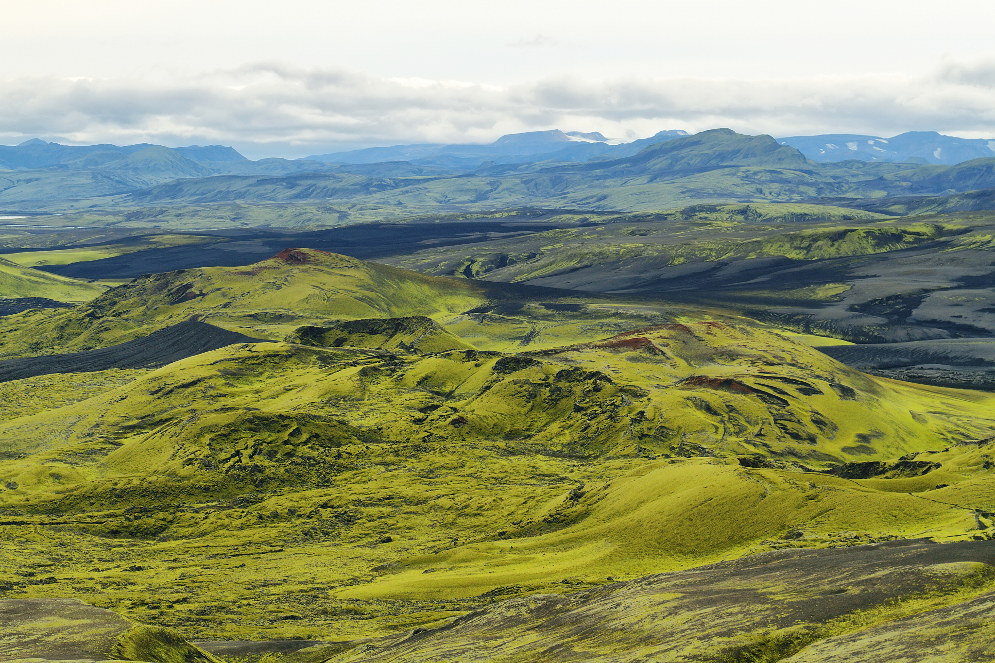 volcanic landscape in lakagigar