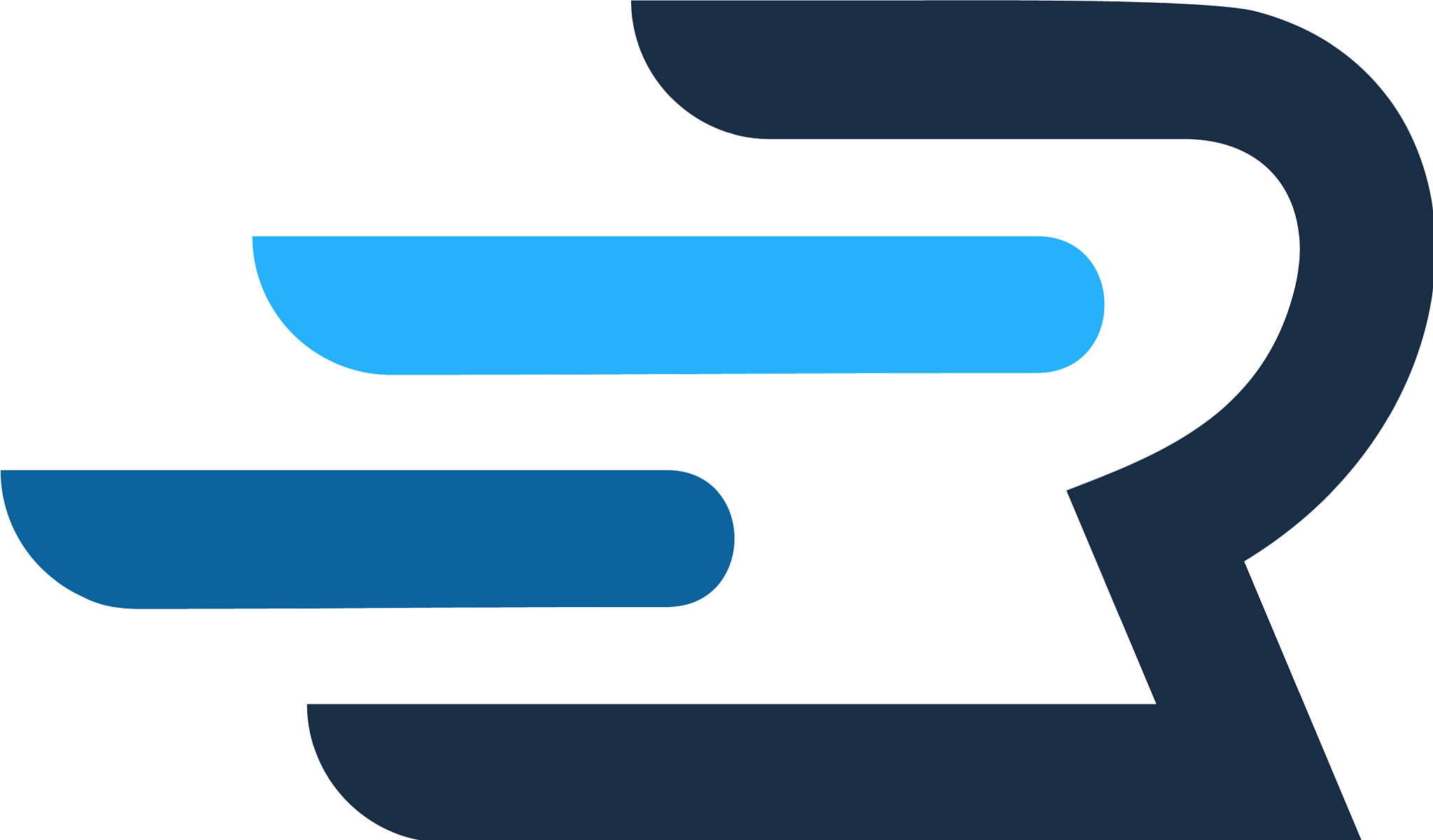 fast letter r logo icon design