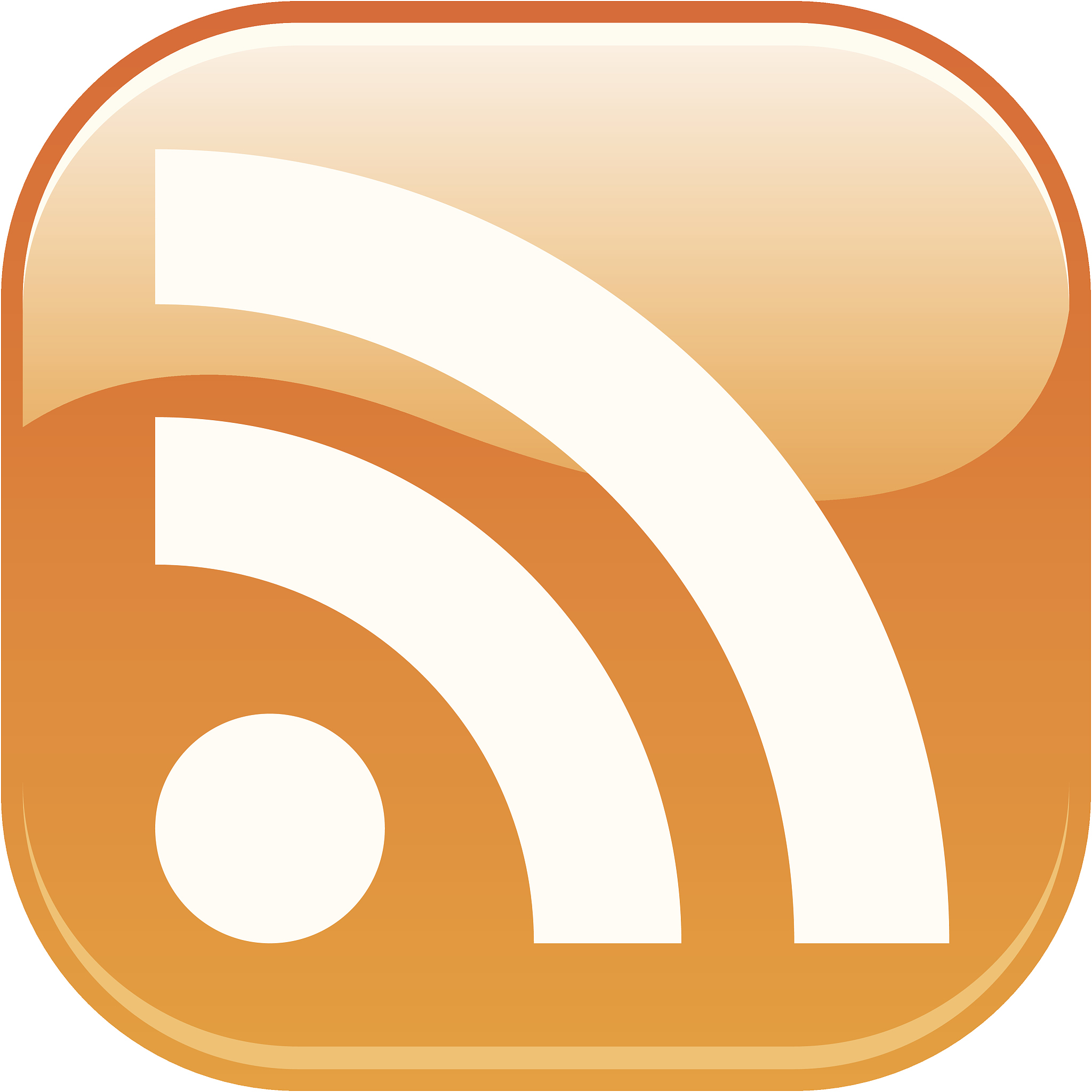 shiny rss icon