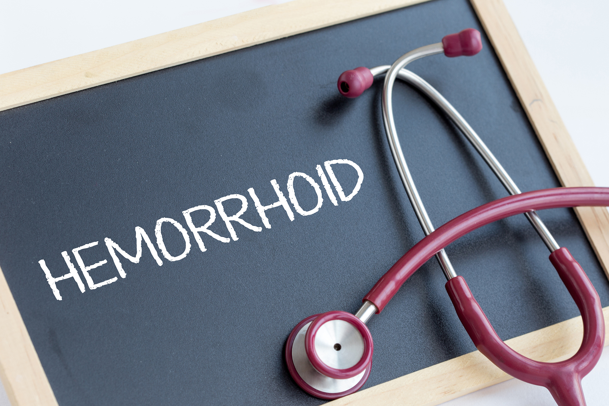 hemorrhoid concept