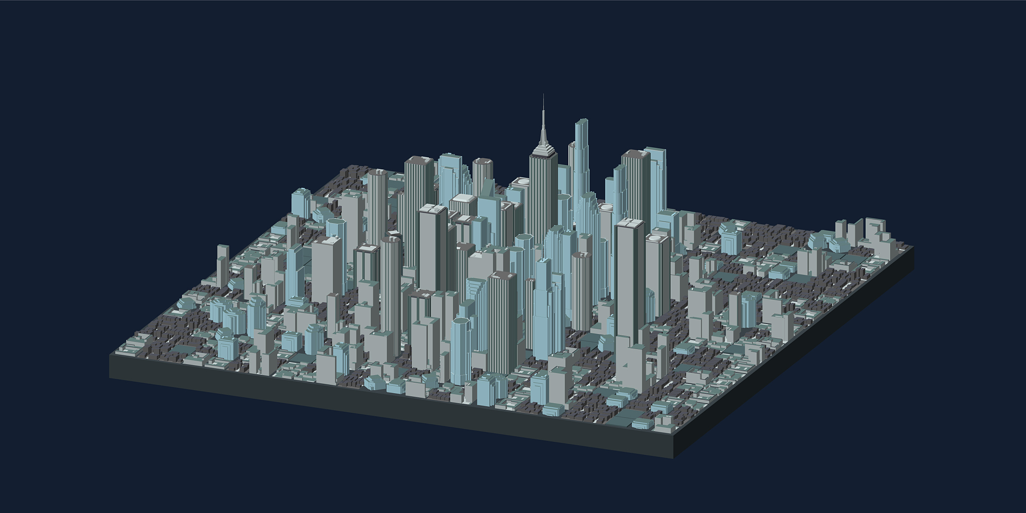 Future tallest building size comparison 3D animation _ Future building project _mp4翻译中文