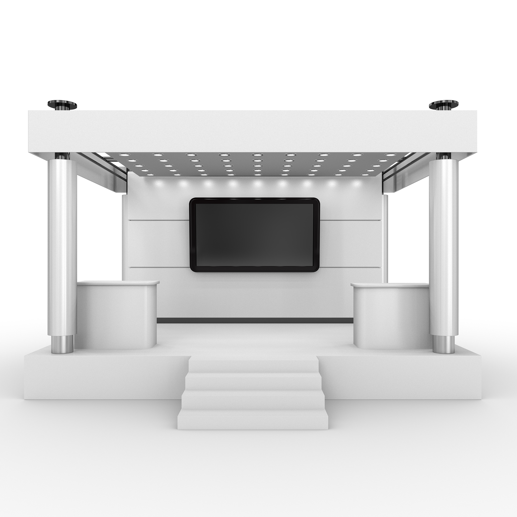 Maximize Visibility: Why Facing the Demo Area is Your Best Option