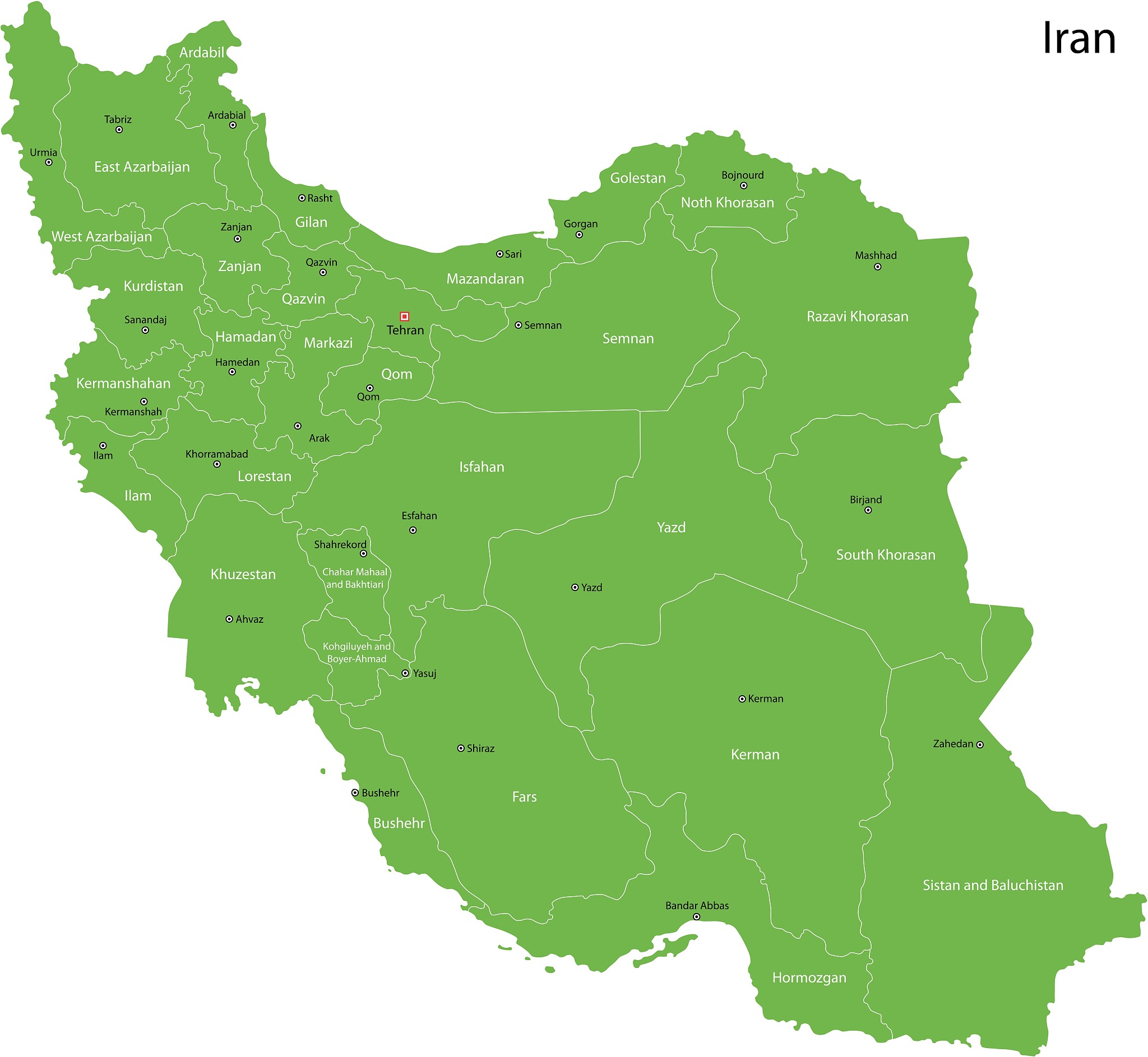 新疆地图全图