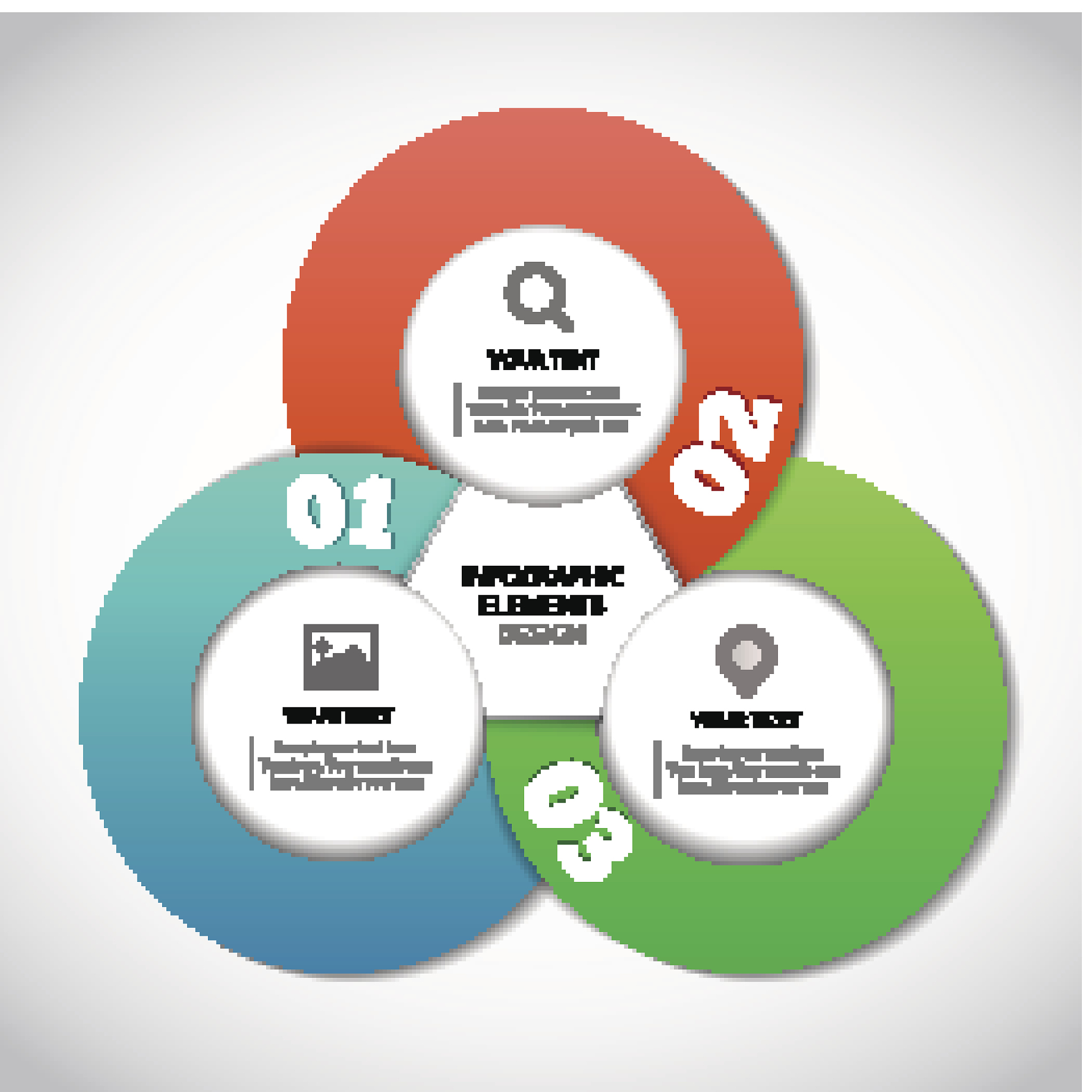 modern design infographic banner