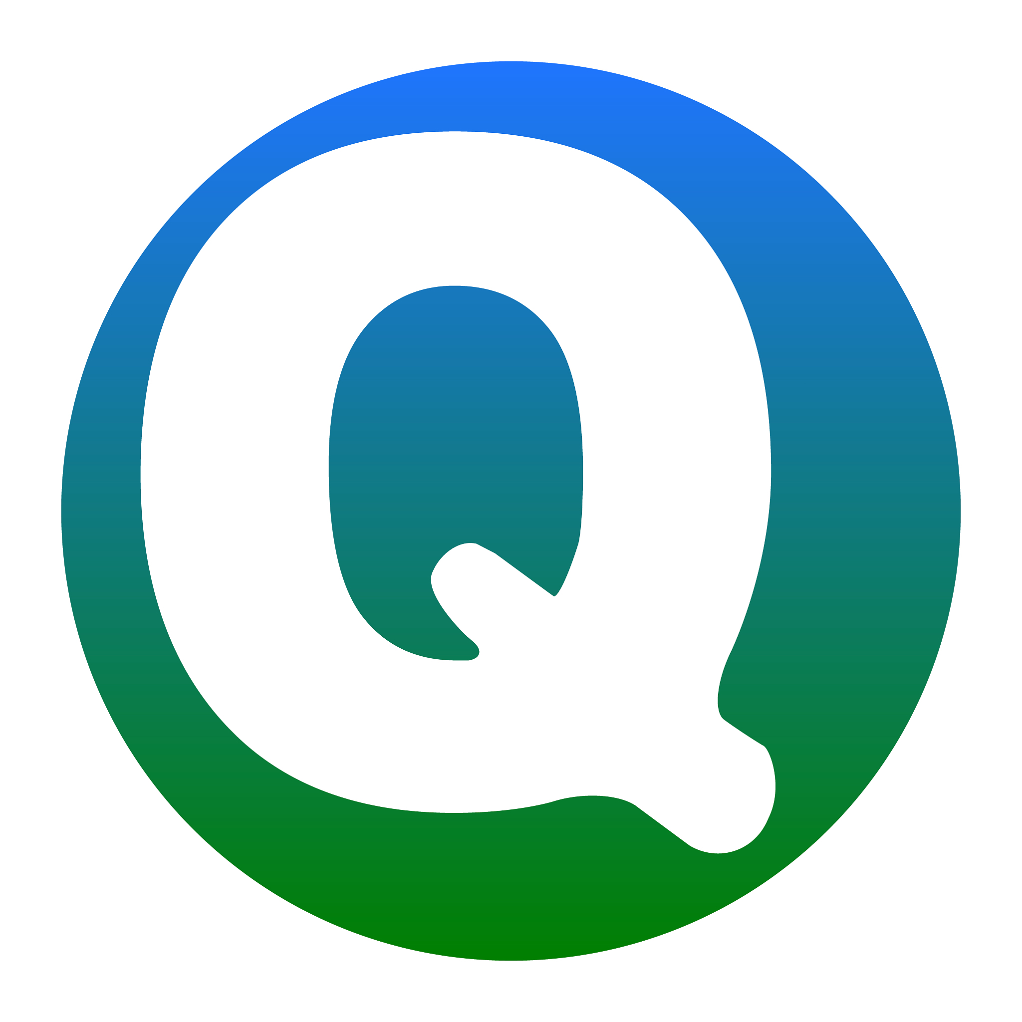 letter q sign design template element